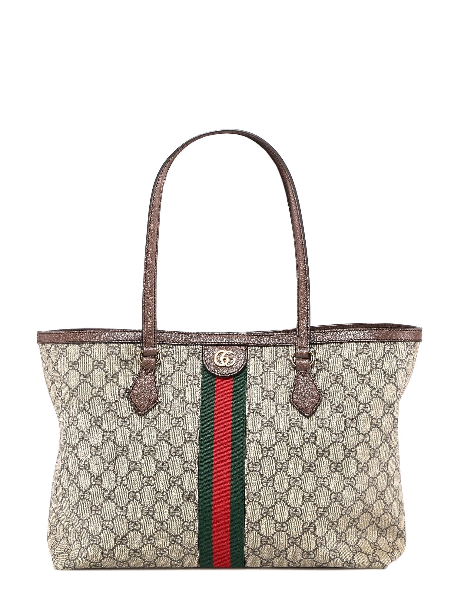 Gucci Ophidia Shoulder Bag In Acero
