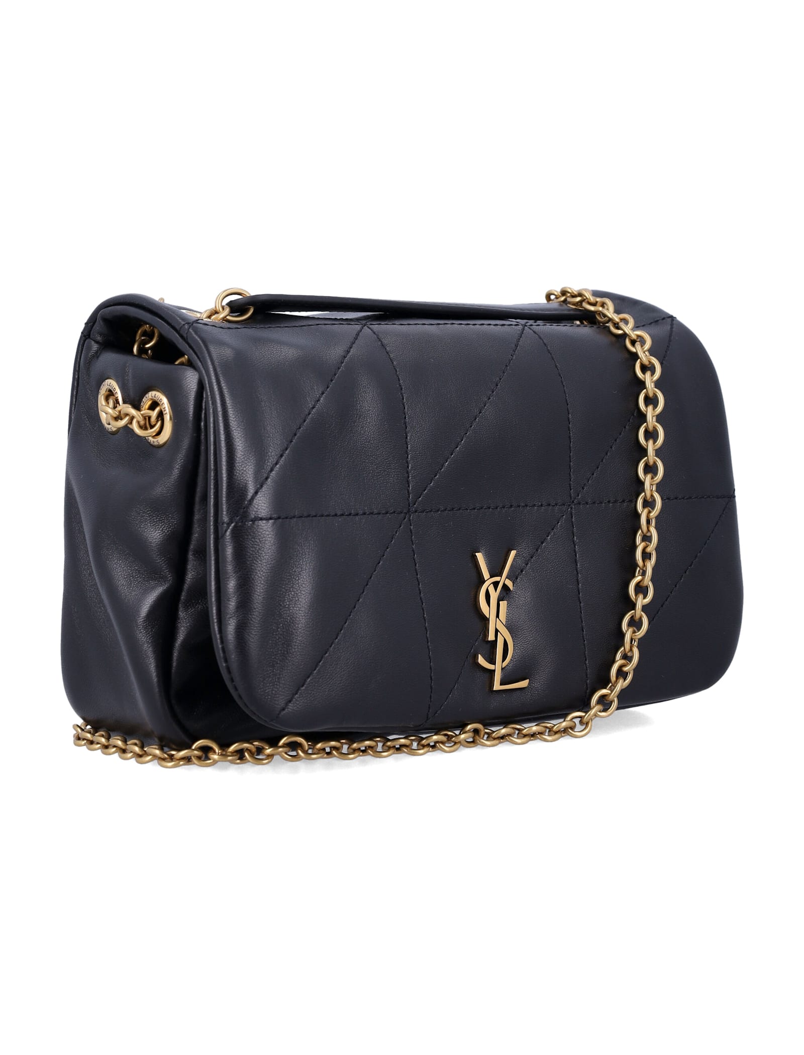 Saint Laurent Jamie 4.3 Mini In Quilted Lambskin In Black