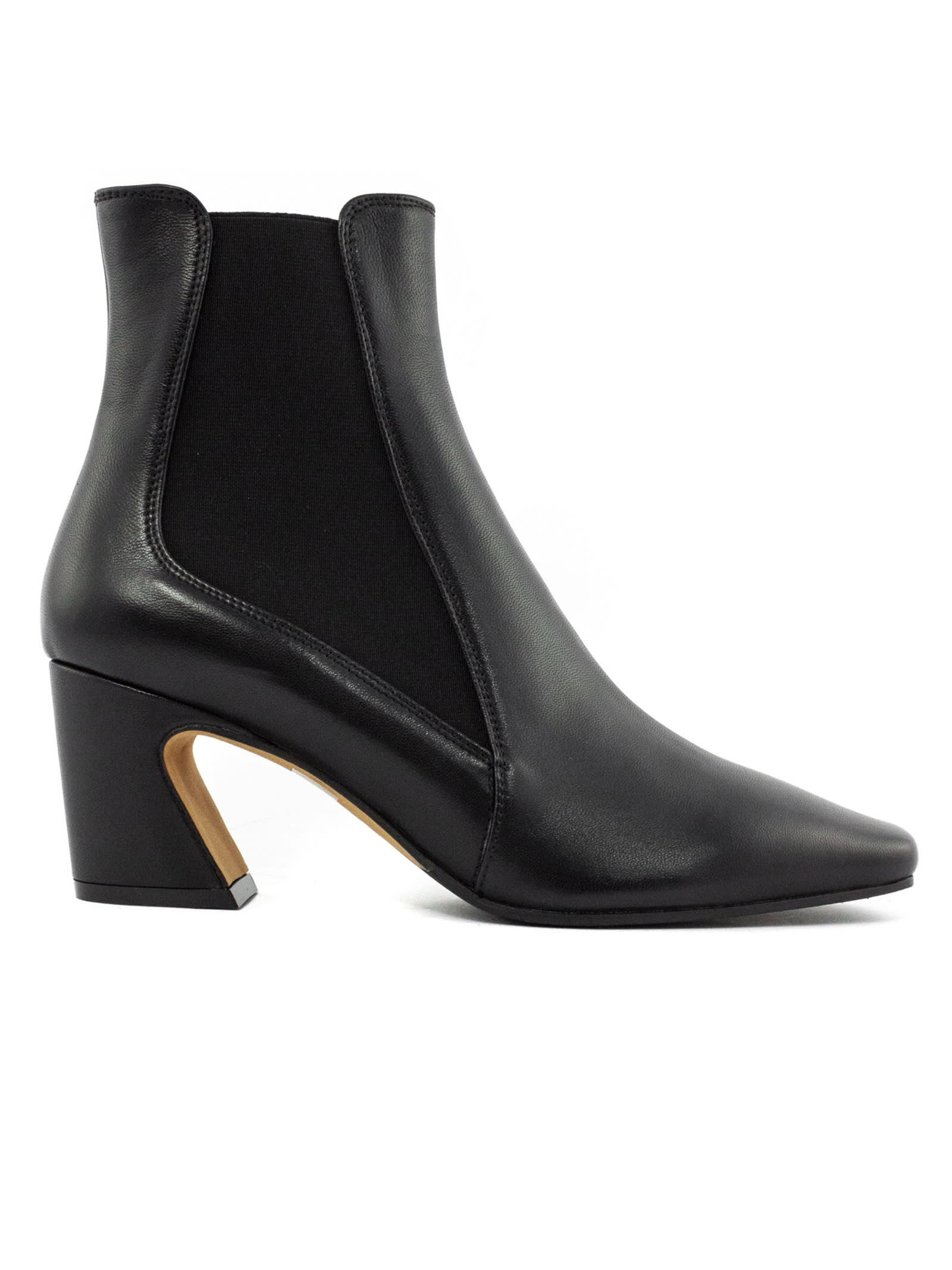 Roberto Festa Iseo Ankle Boot In Black Leather