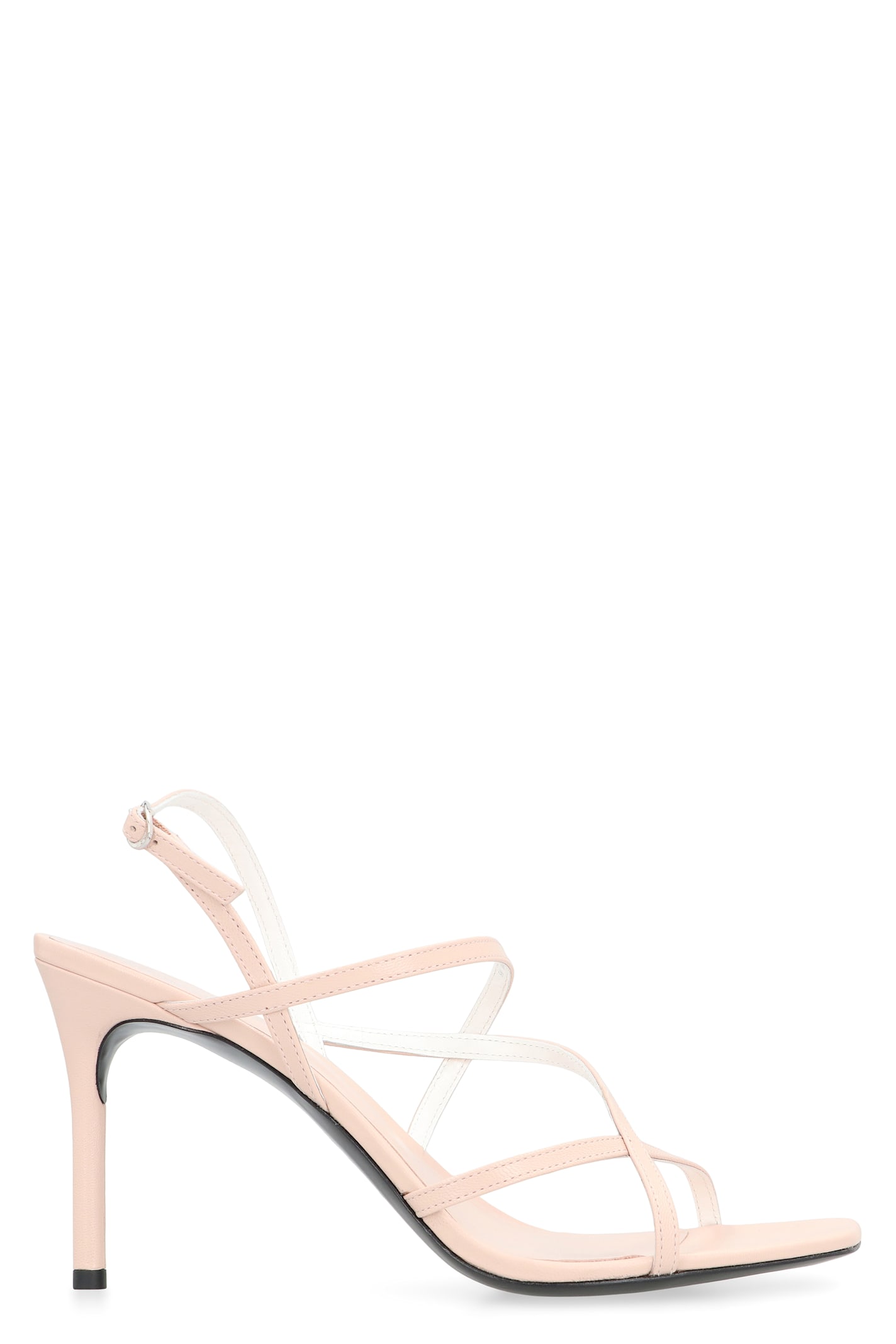 Tory Burch Leather Sandals In Multi