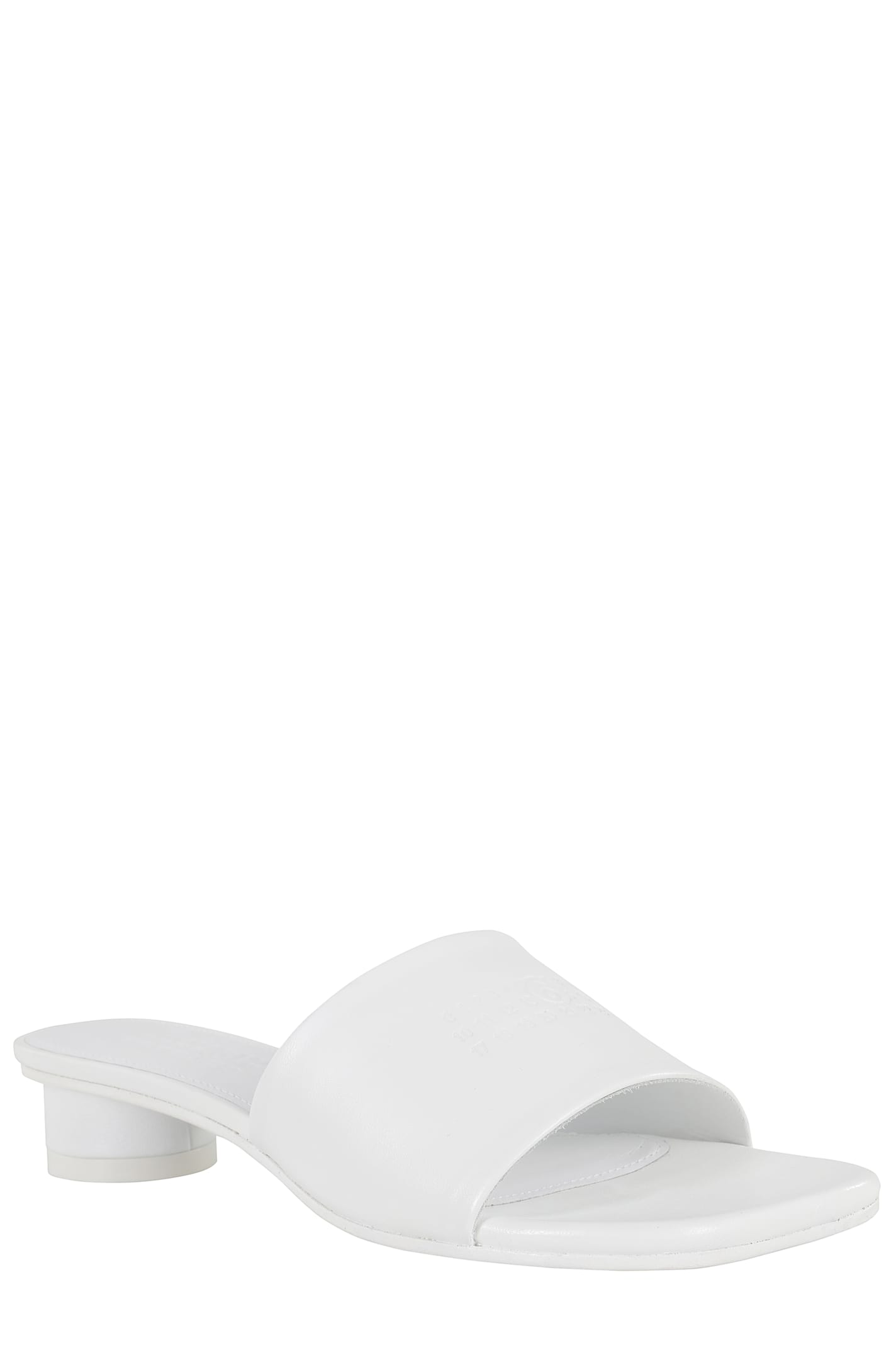 Shop Mm6 Maison Margiela Sandal In White