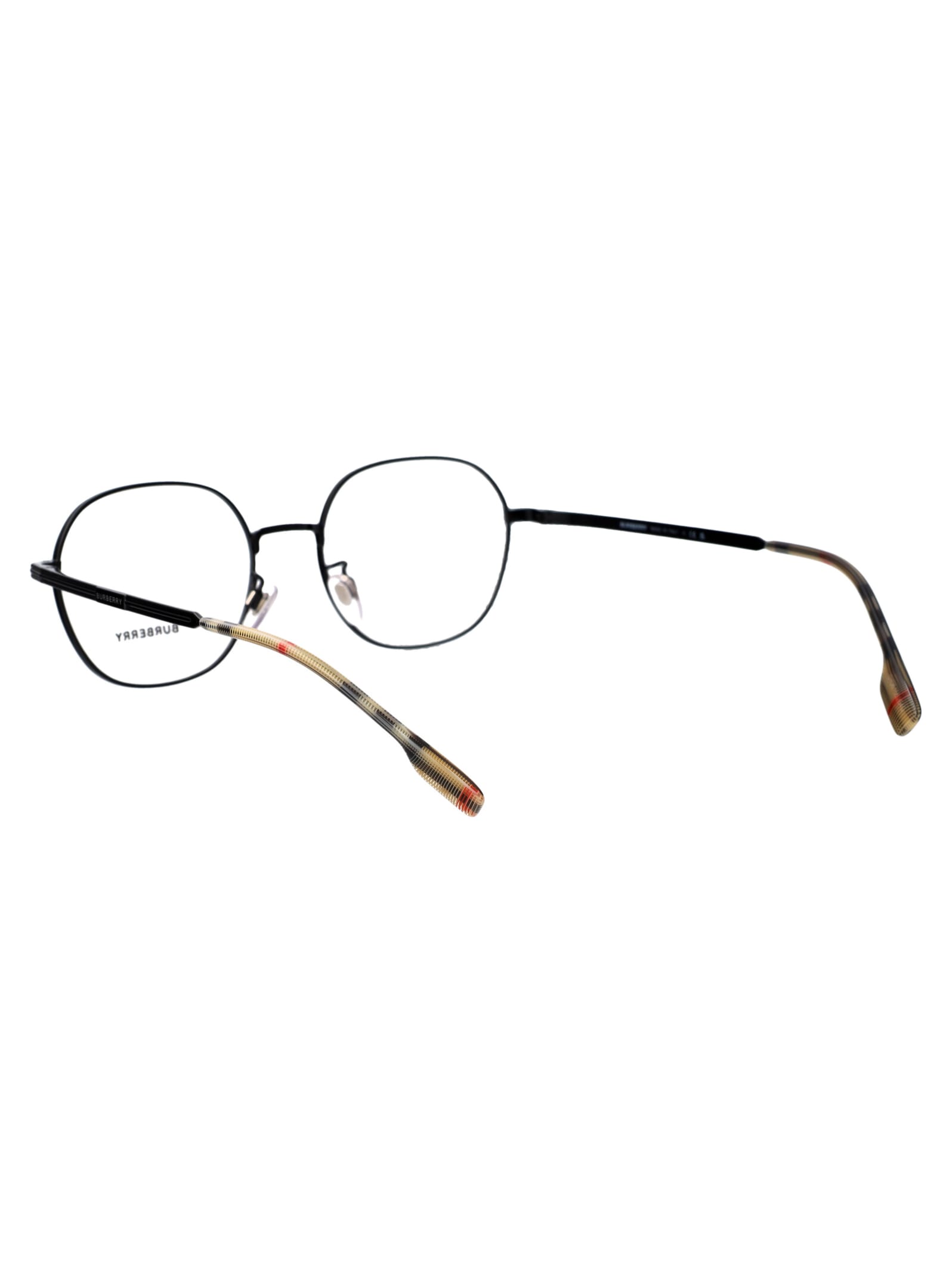 Shop Burberry Eyewear 0be1369td Glasses In 1001 Black