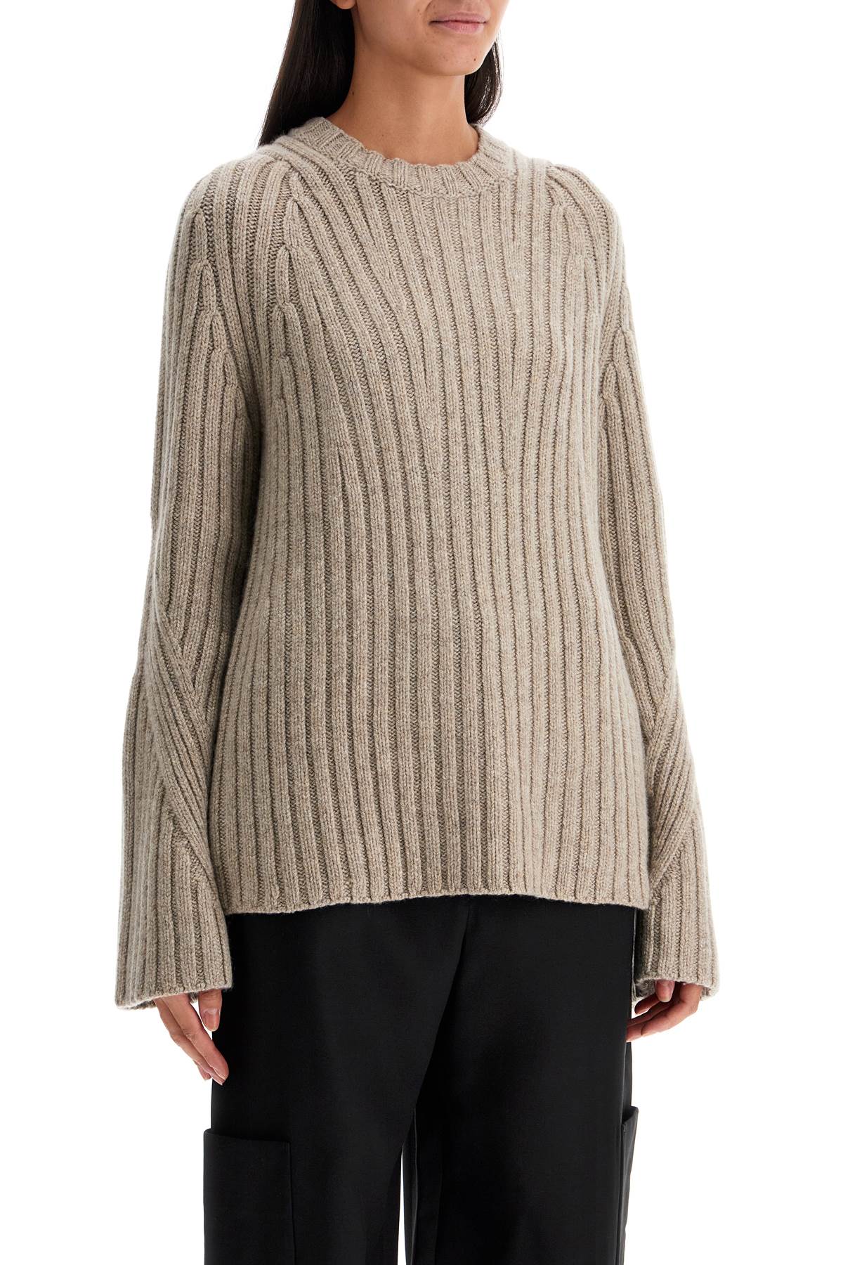 Shop Khaite Klein\n\ncalvin Klein Cashmere In Sepia (beige)