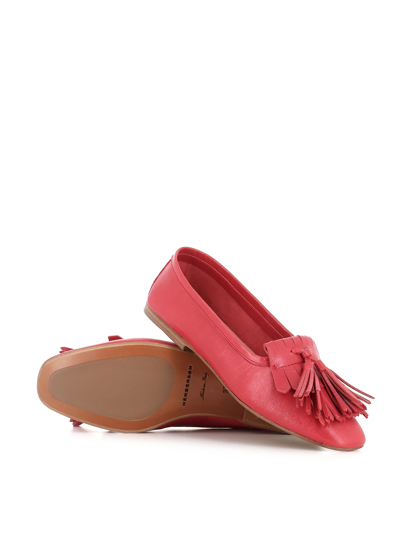 Henderson Baracco Slip-on Soleil.t.3 In Red
