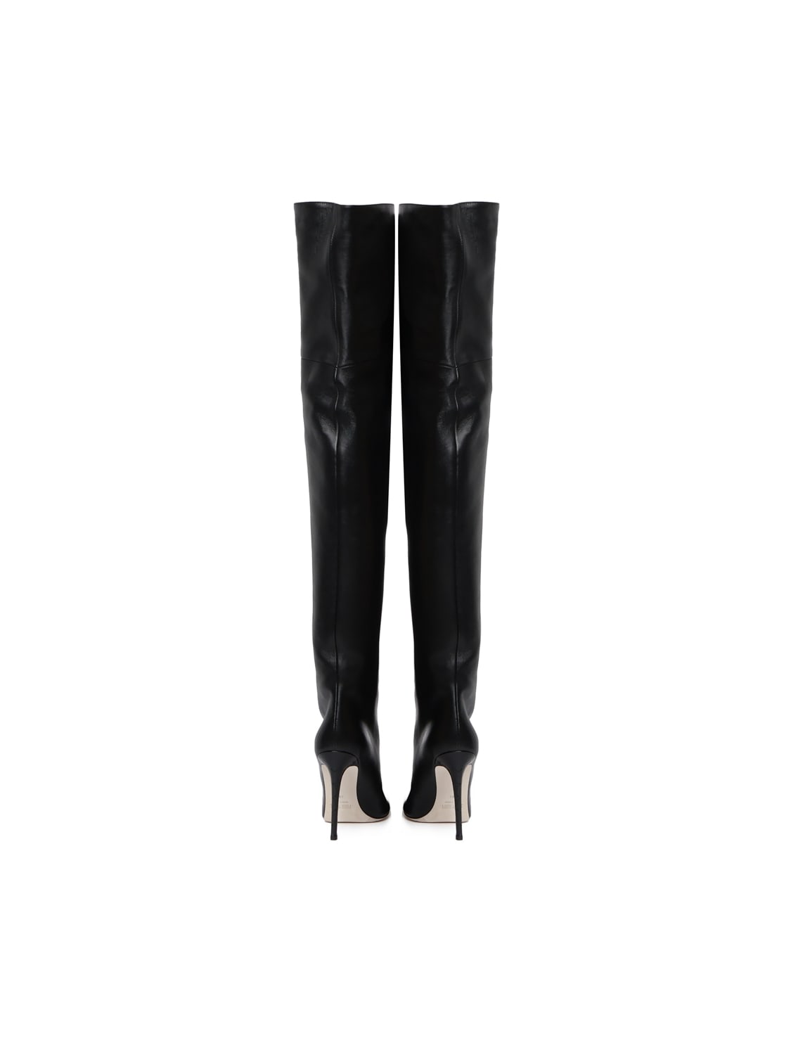 Shop Paris Texas 115mm Over The Knee Boots In Black