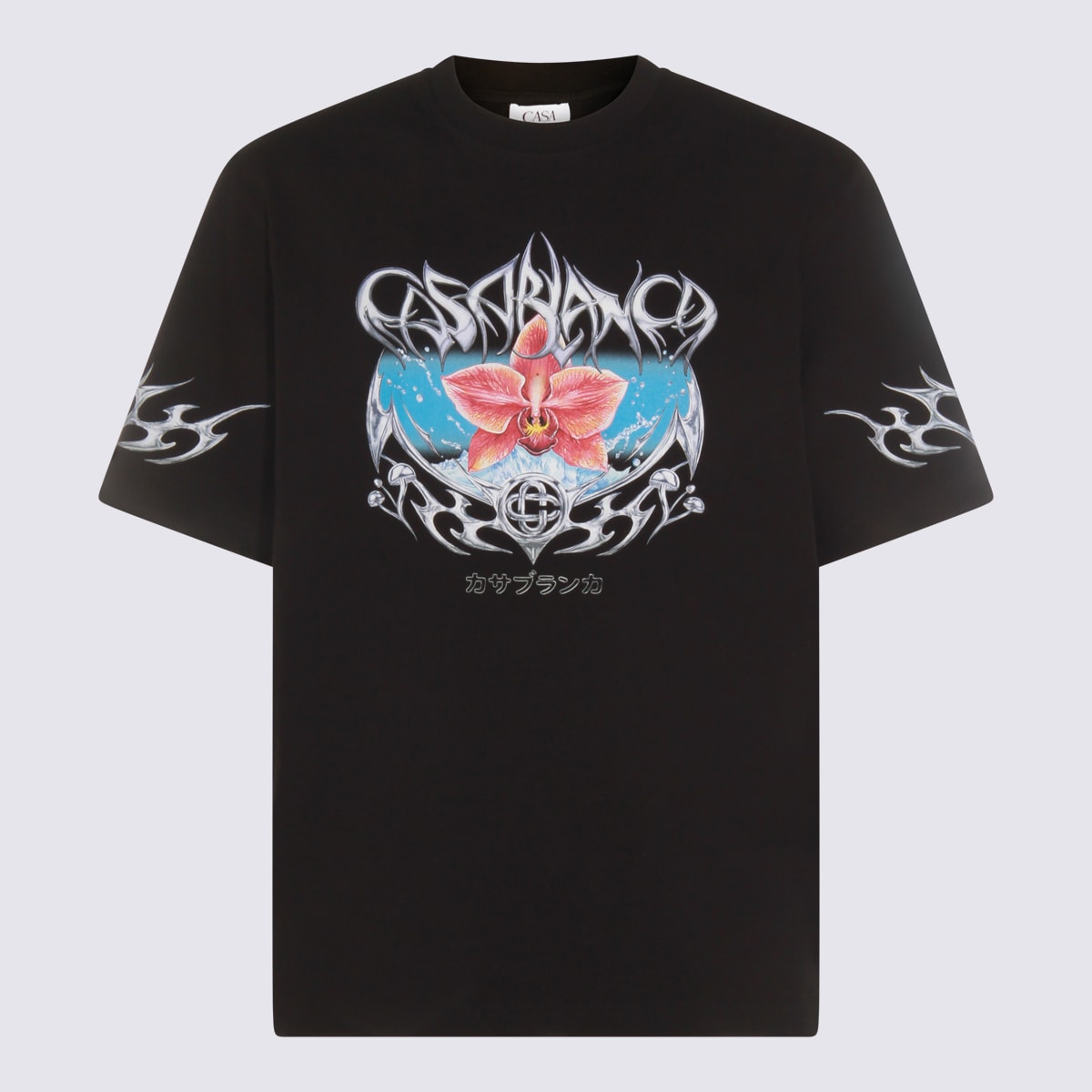Casablanca Men's Galactic Connection T-shirt In Black