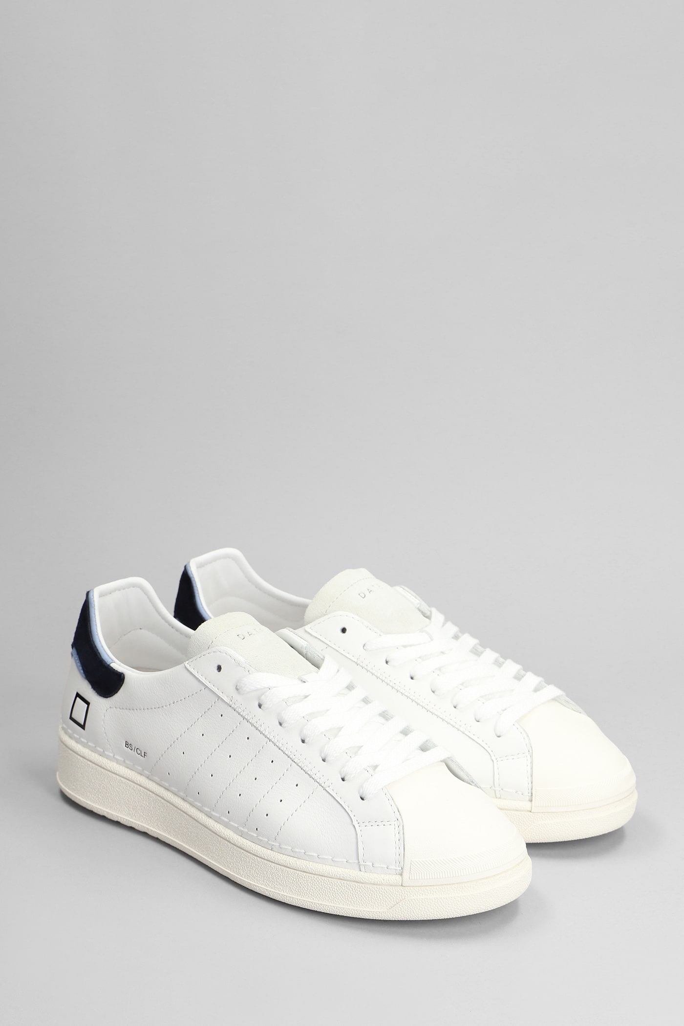 Shop Date Base Sneakers In White Leather
