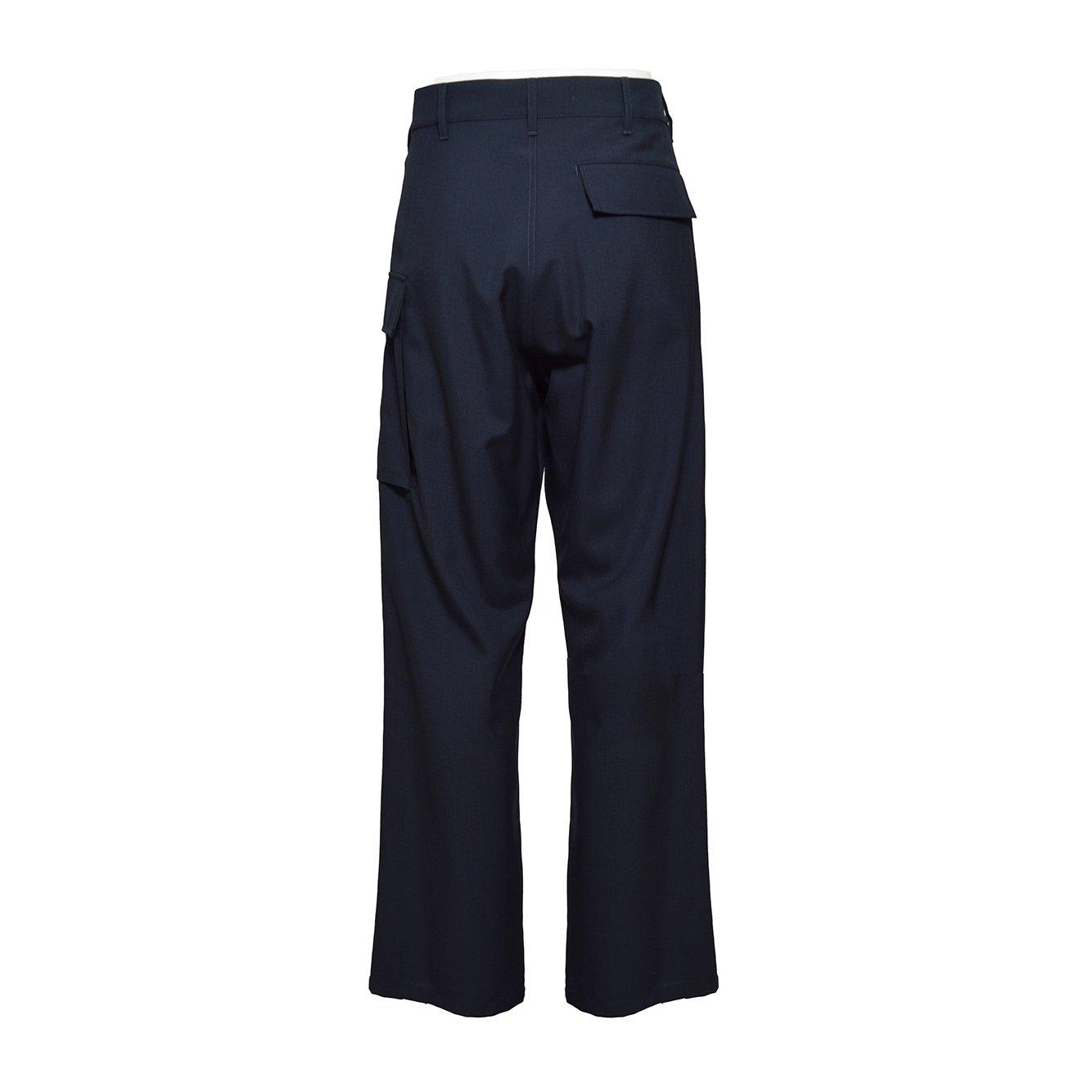 Shop Marni Utility Pocket Mid Rise Trousers In Black