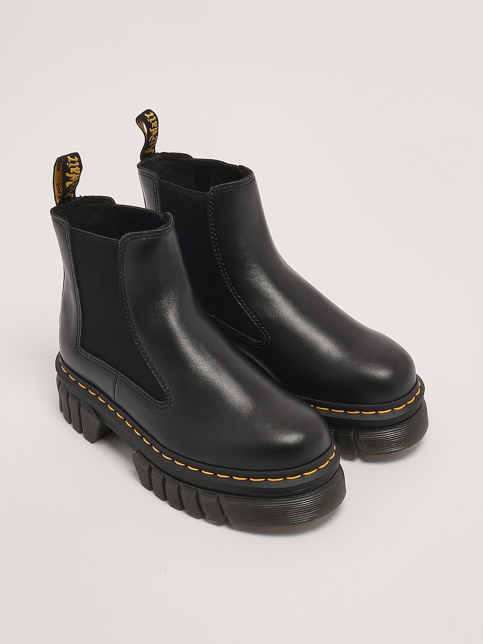 Shop Dr. Martens' Audrick Boots In Nero