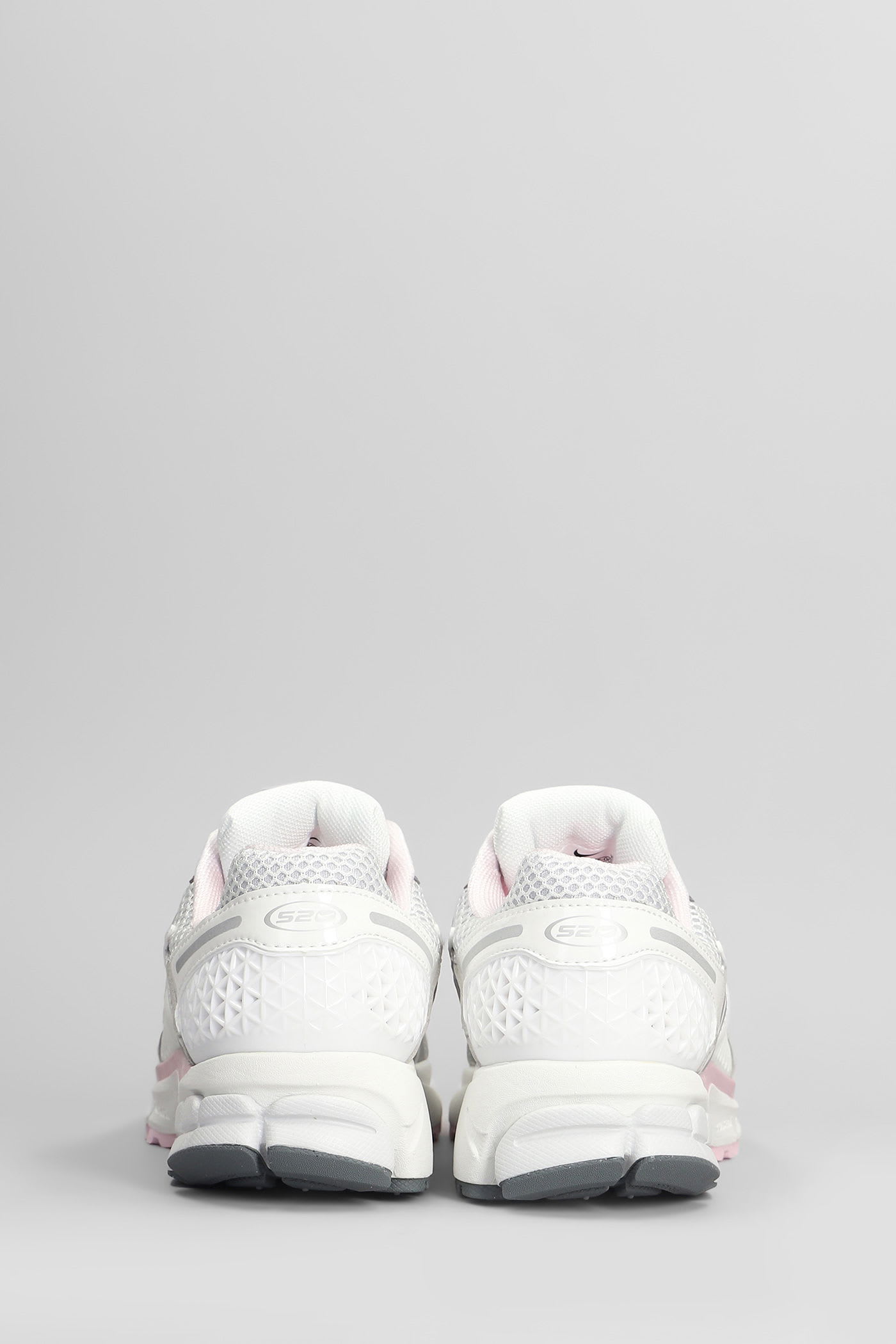 Nike Zoom Vomero 5 Sneakers In White Leather And Fabric In White