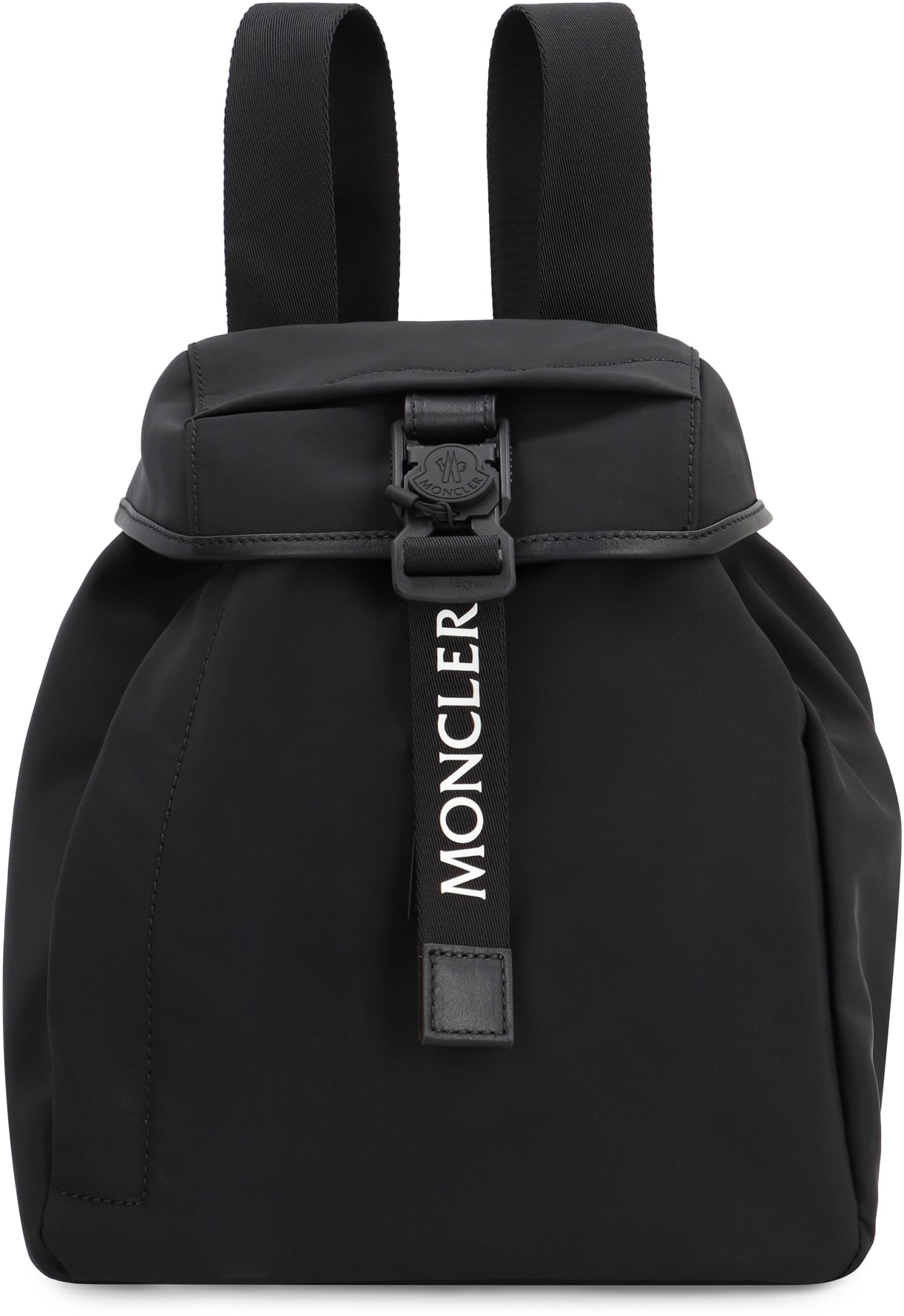 Shop Moncler New Pierrick Nylon Backpack In Black