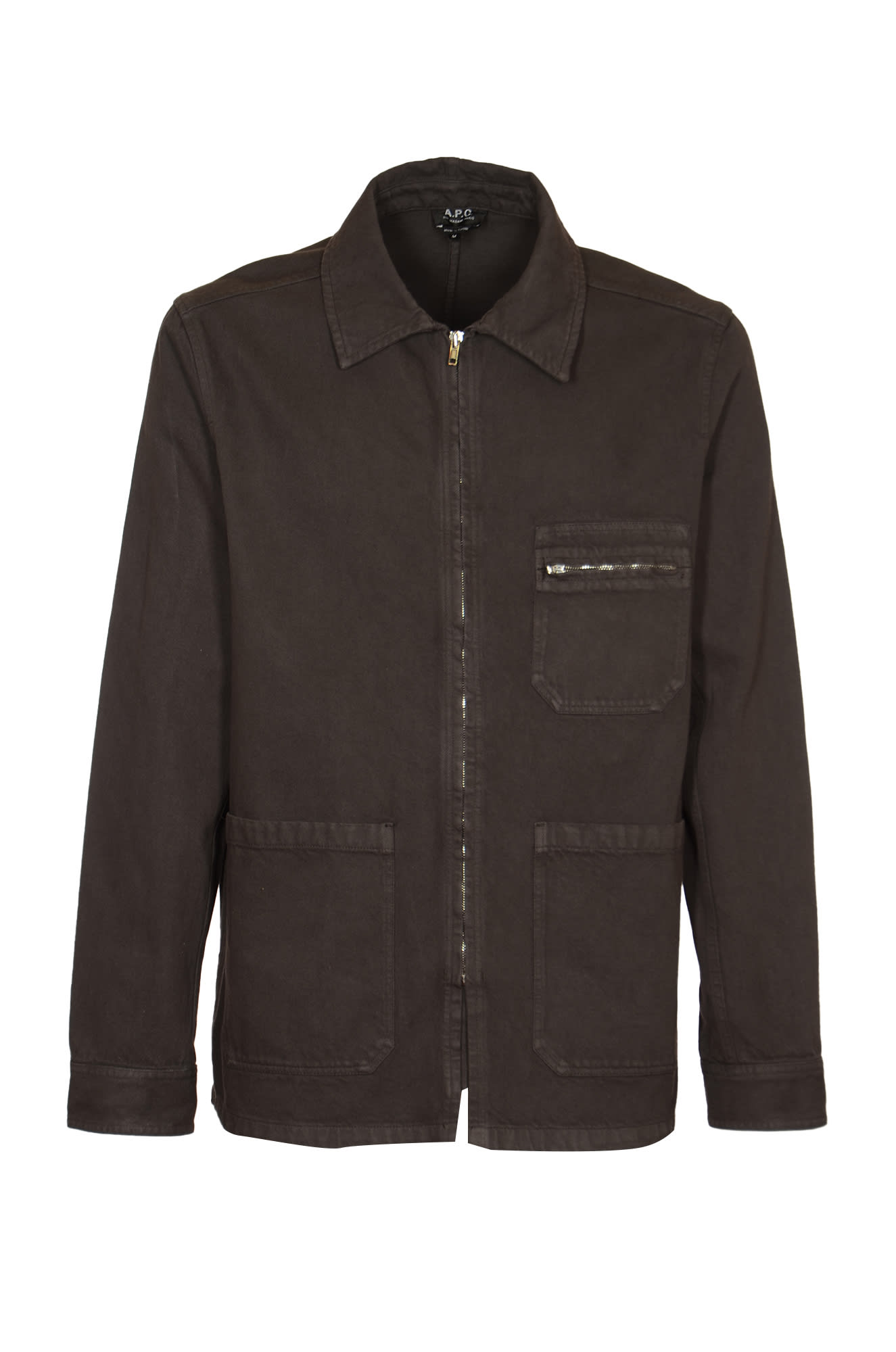 Shop Apc Connor Jacket In Anthracite