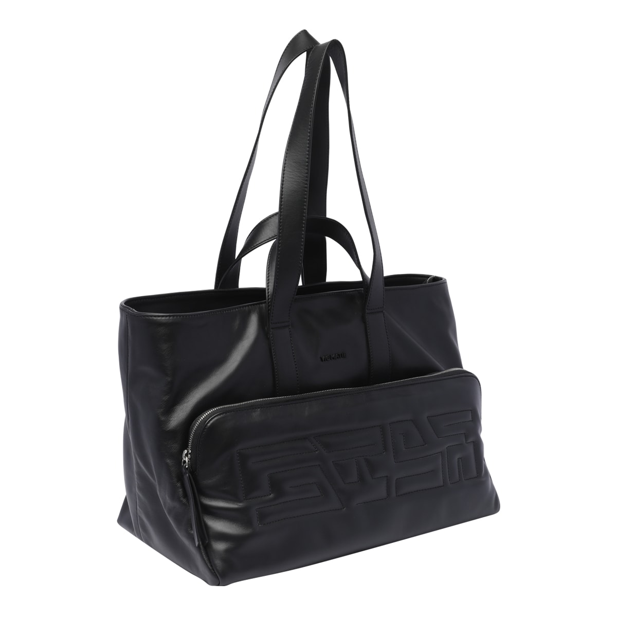 Shop Vic Matie Shoulder Bag In Black