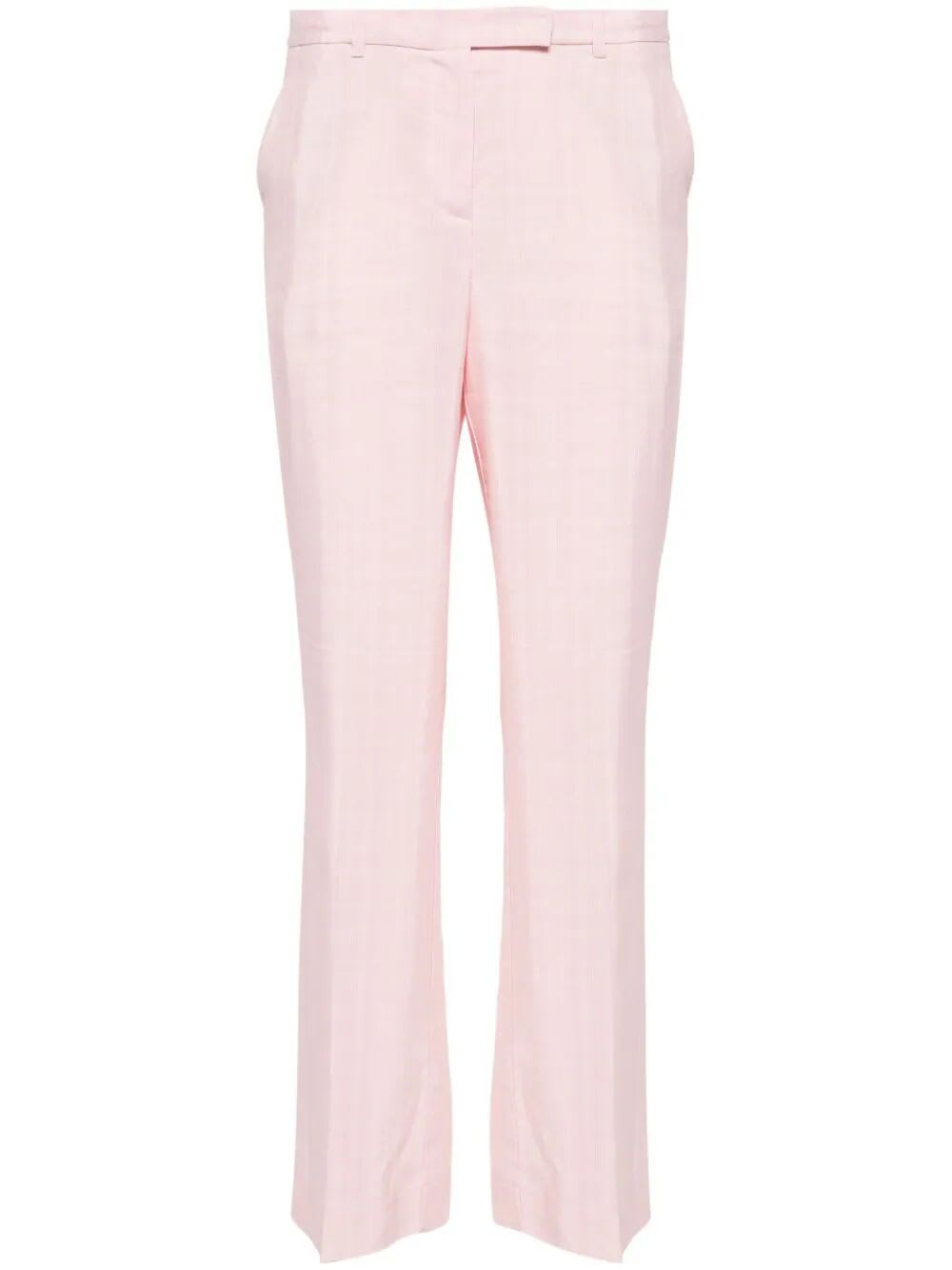Shop Semicouture Pamela Trouser In Pastel Pink