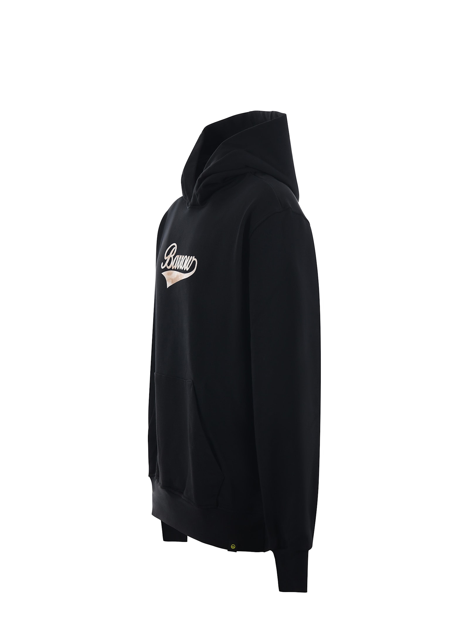 Shop Barrow Hoodie In Cotton In Black