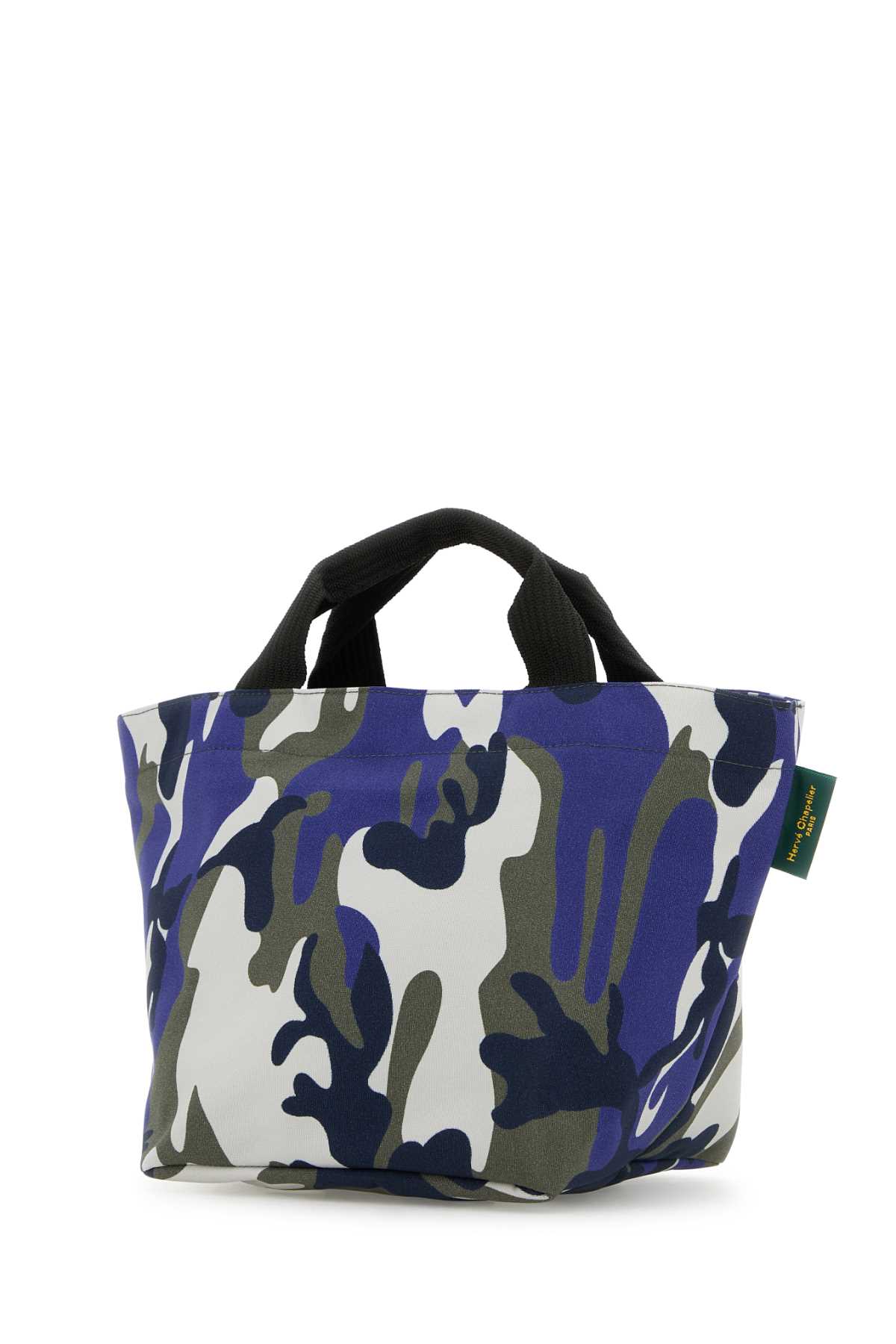 HERVE CHAPELIER PRINTED CANVAS 1027F SHOPPING BAG 