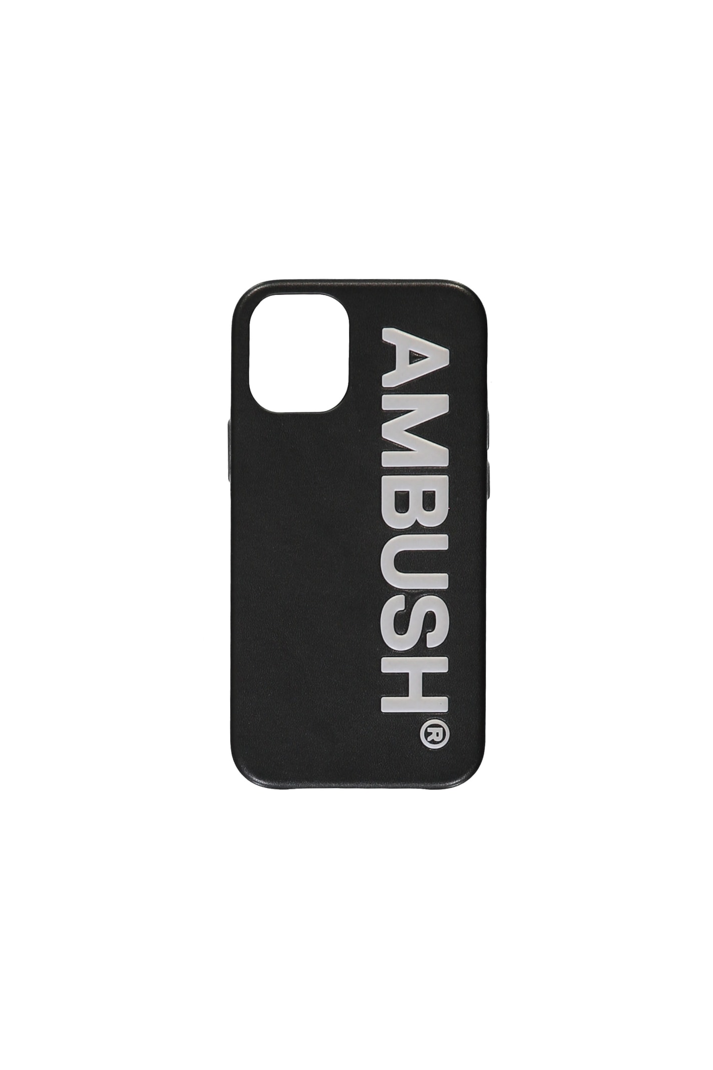 Shop Ambush Logo Detail Iphone 12 Mini Case In Black