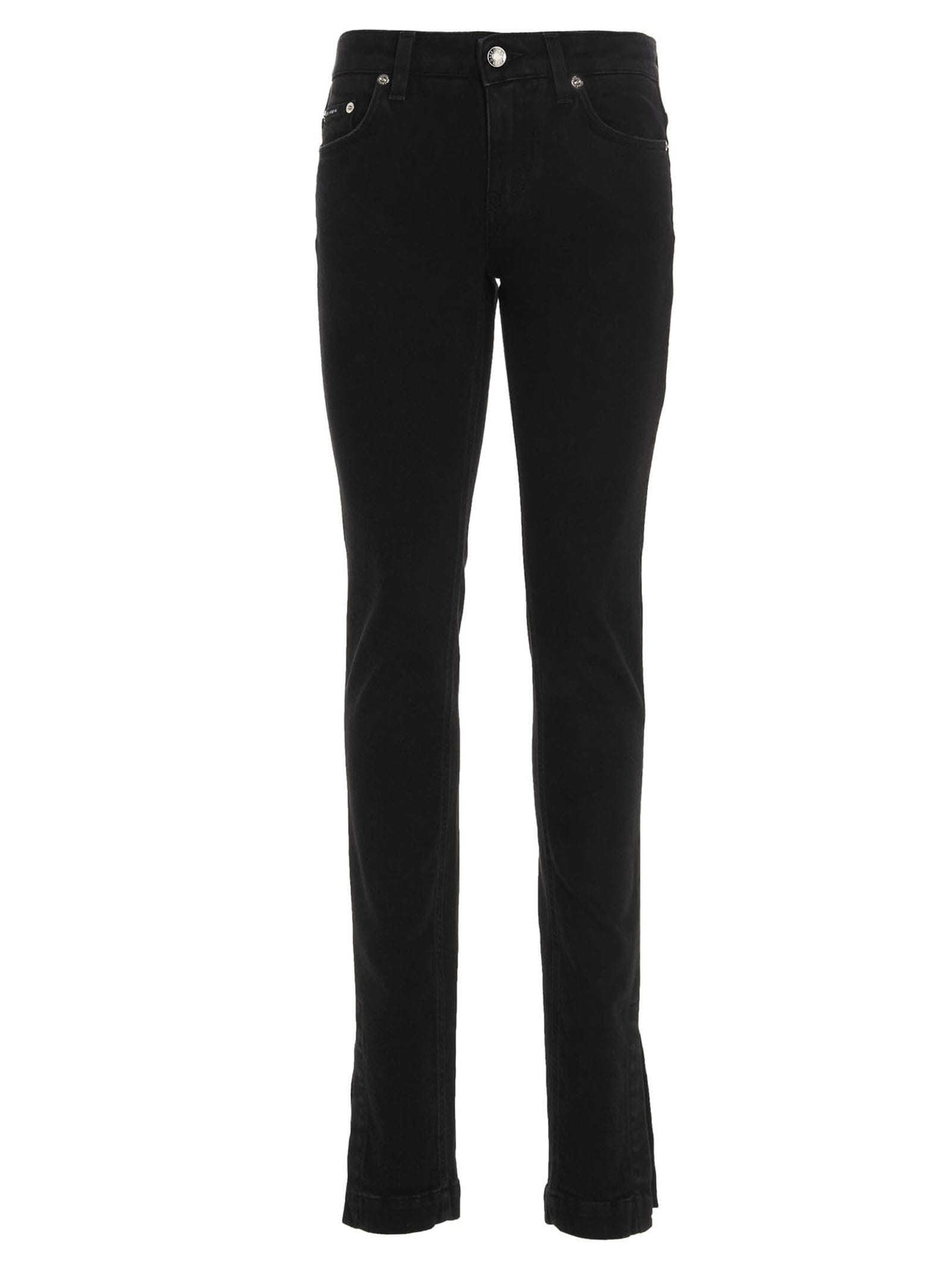 デニム・ジーパン DOLCE & GABBANA Five-pocket jeans Black Dolce & Gabbana Five-pocket Denim Jeans In Black | ModeSens