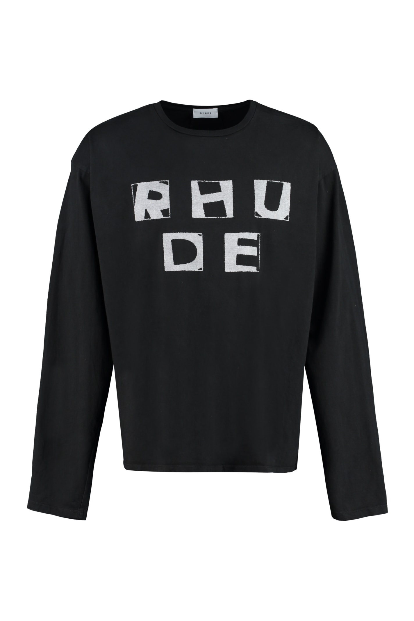 Rhude Printed Stretch Cotton T-shirt