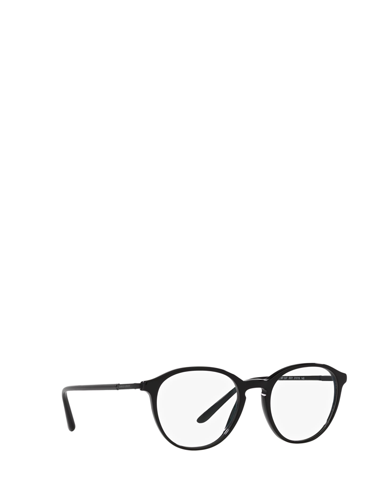 Shop Giorgio Armani Ar7237 Black Glasses