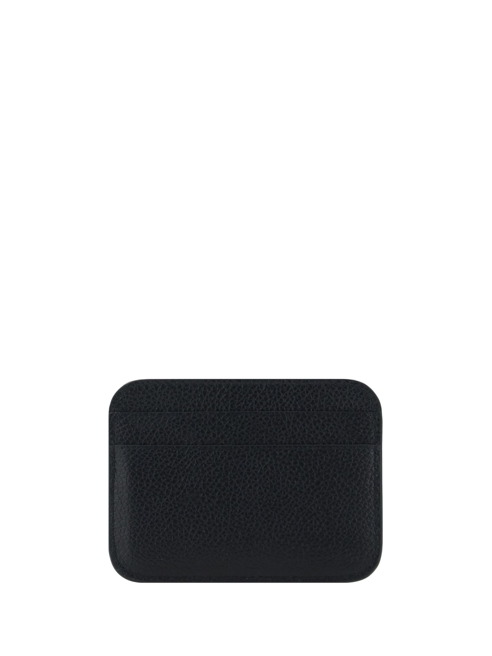 Shop Balenciaga Card Holder In Black