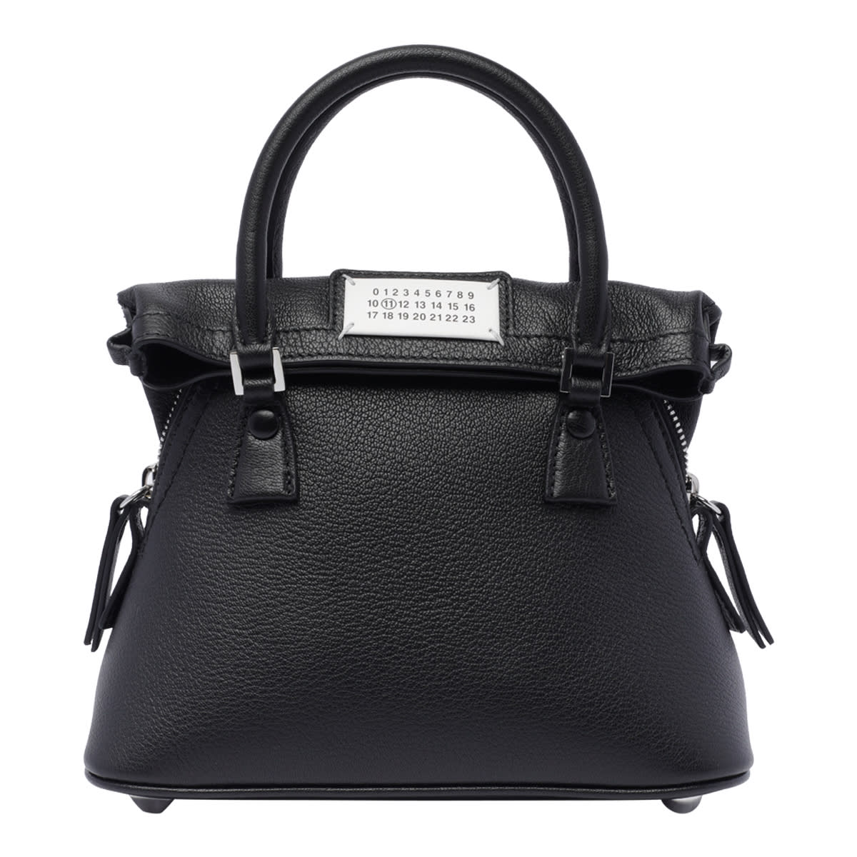 Shop Maison Margiela Micro 5ac Classique Crossbody Bag In Black