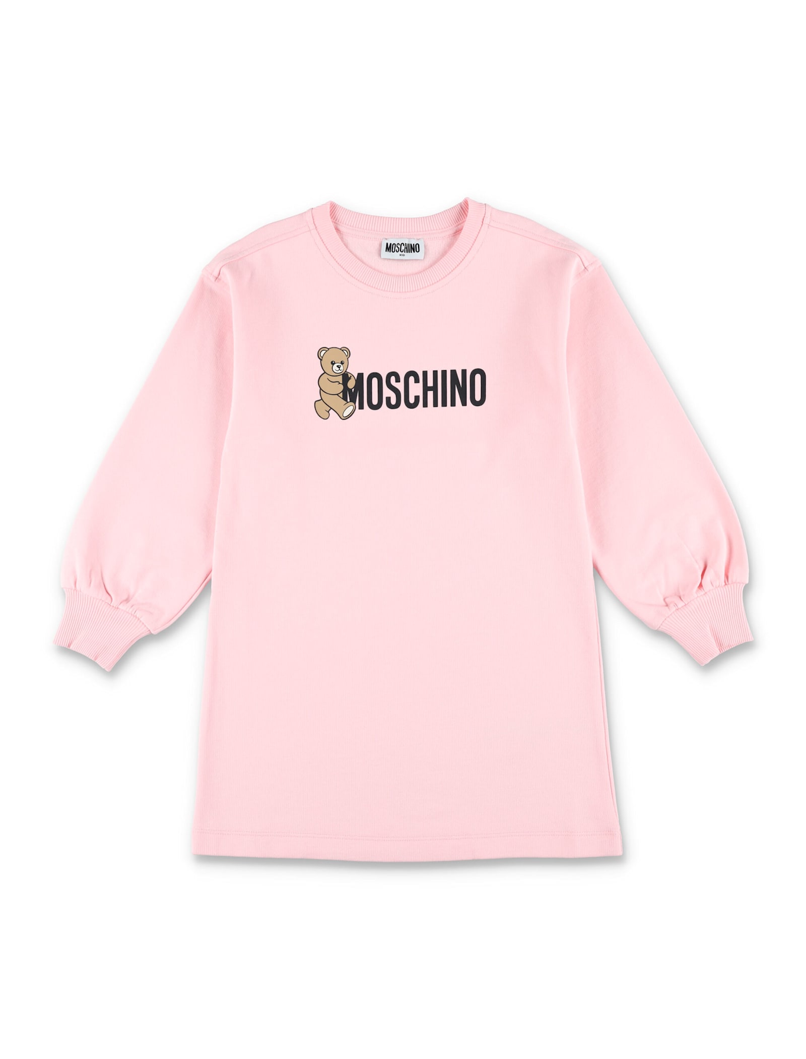 Moschino Kid - Sweatshirt Mini Dress In Pink