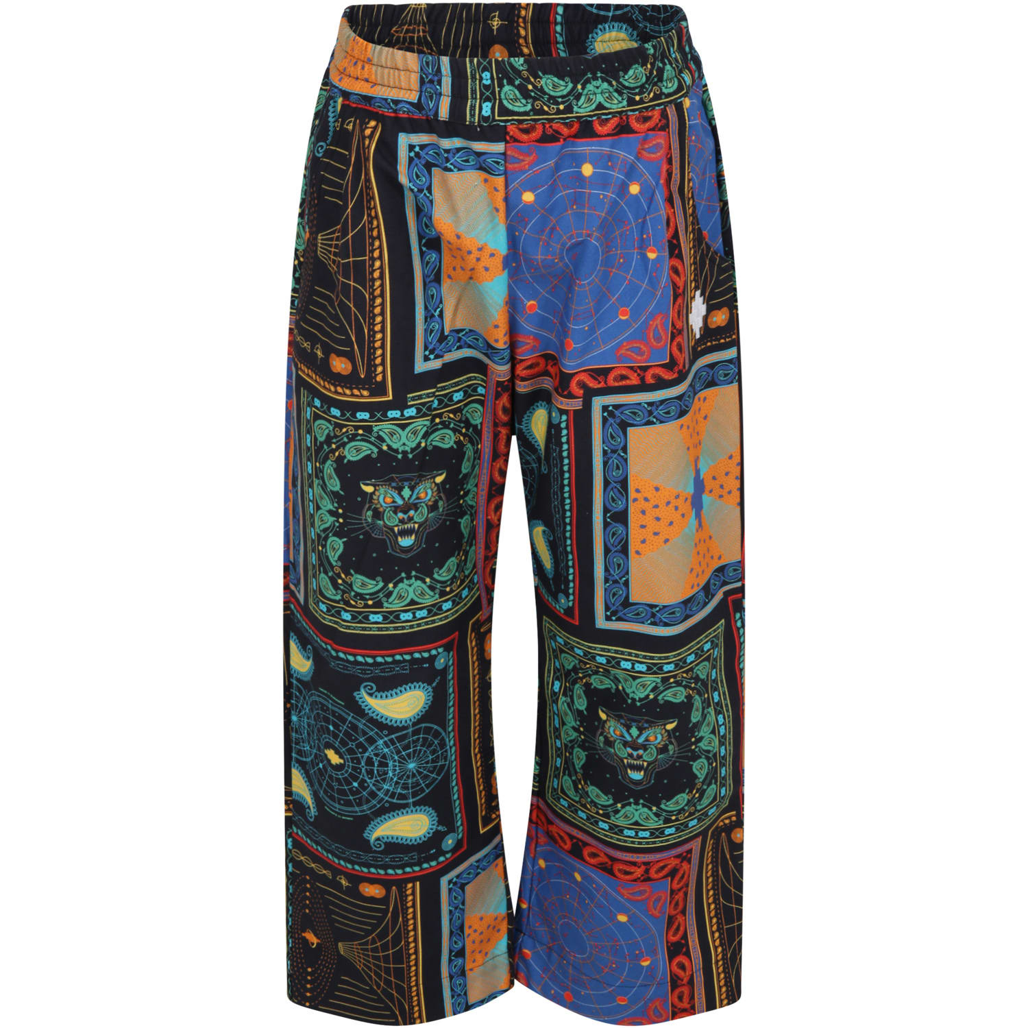 Marcelo Burlon Multicolor Trouser For Boy With Print