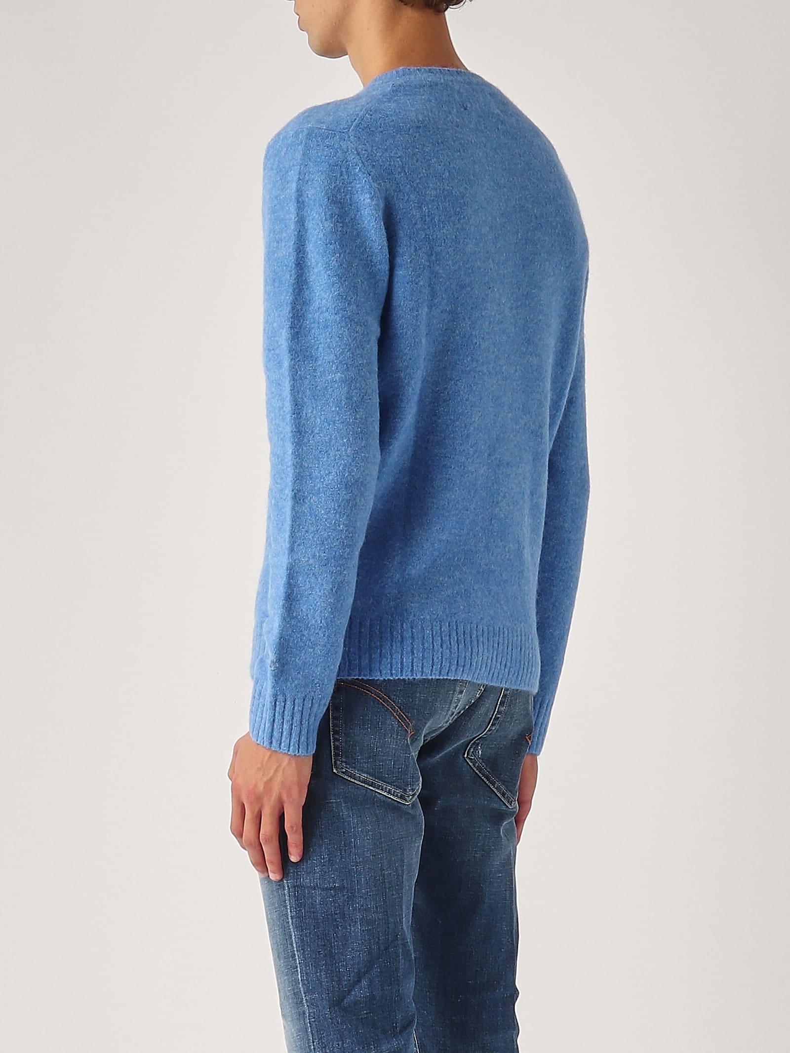 Shop Mc2 Saint Barth Heron Round-neck Sweater Sweater In Best Dad