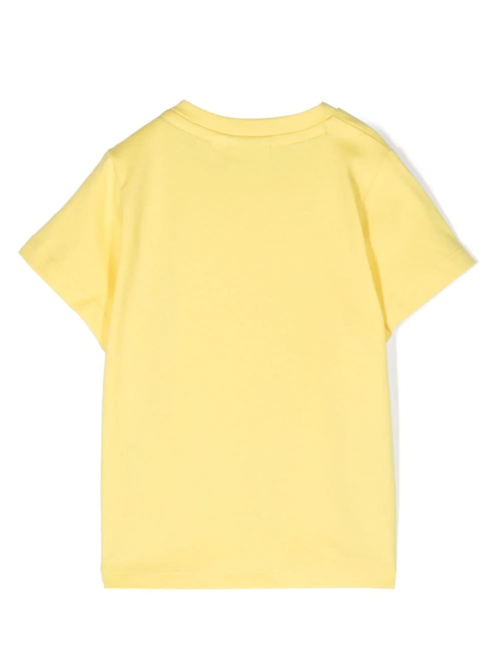 Shop Hugo Boss T-shirt With Print In Yellow