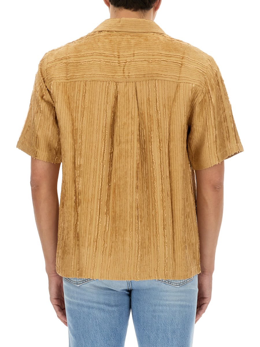 Shop Séfr Shirt Dalian In Beige