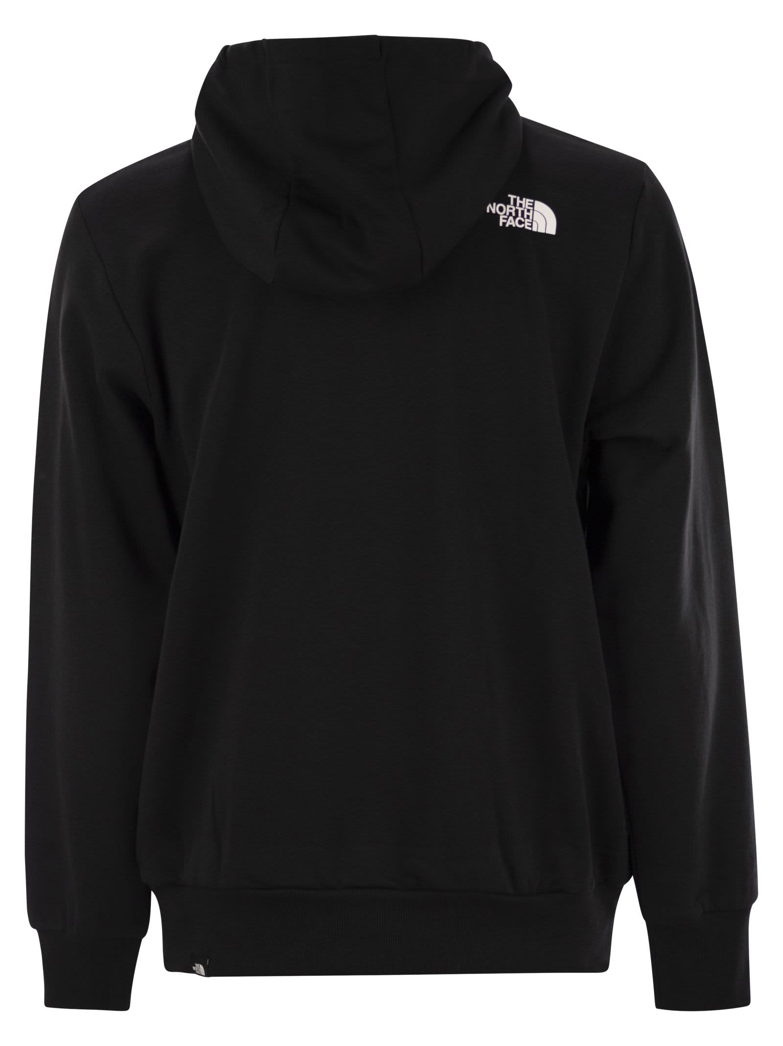 Shop The North Face Fine - Hooded Sweatshirt In Black