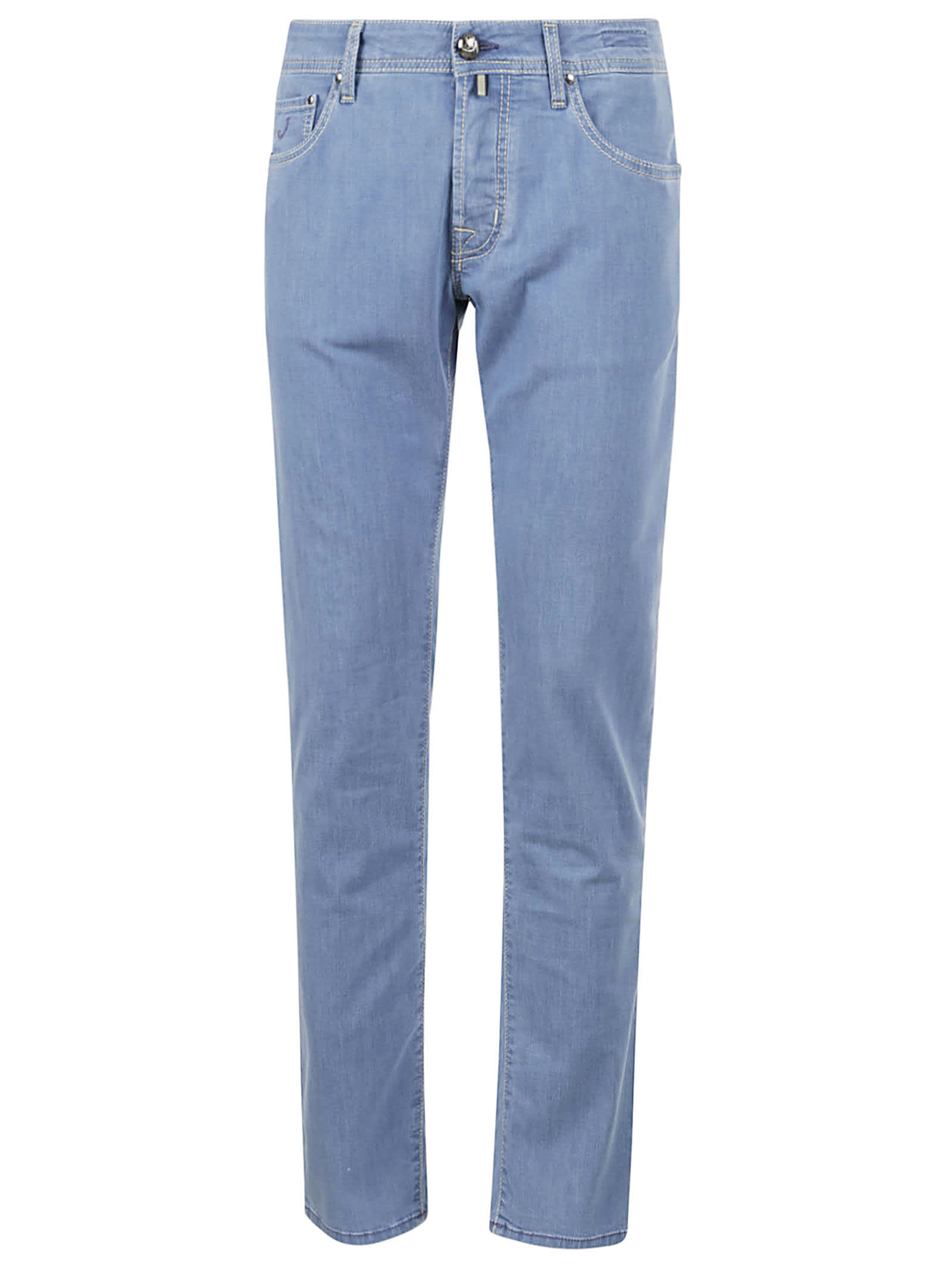 Shop Jacob Cohen Nick Super Slim Fit Jeans In Denim
