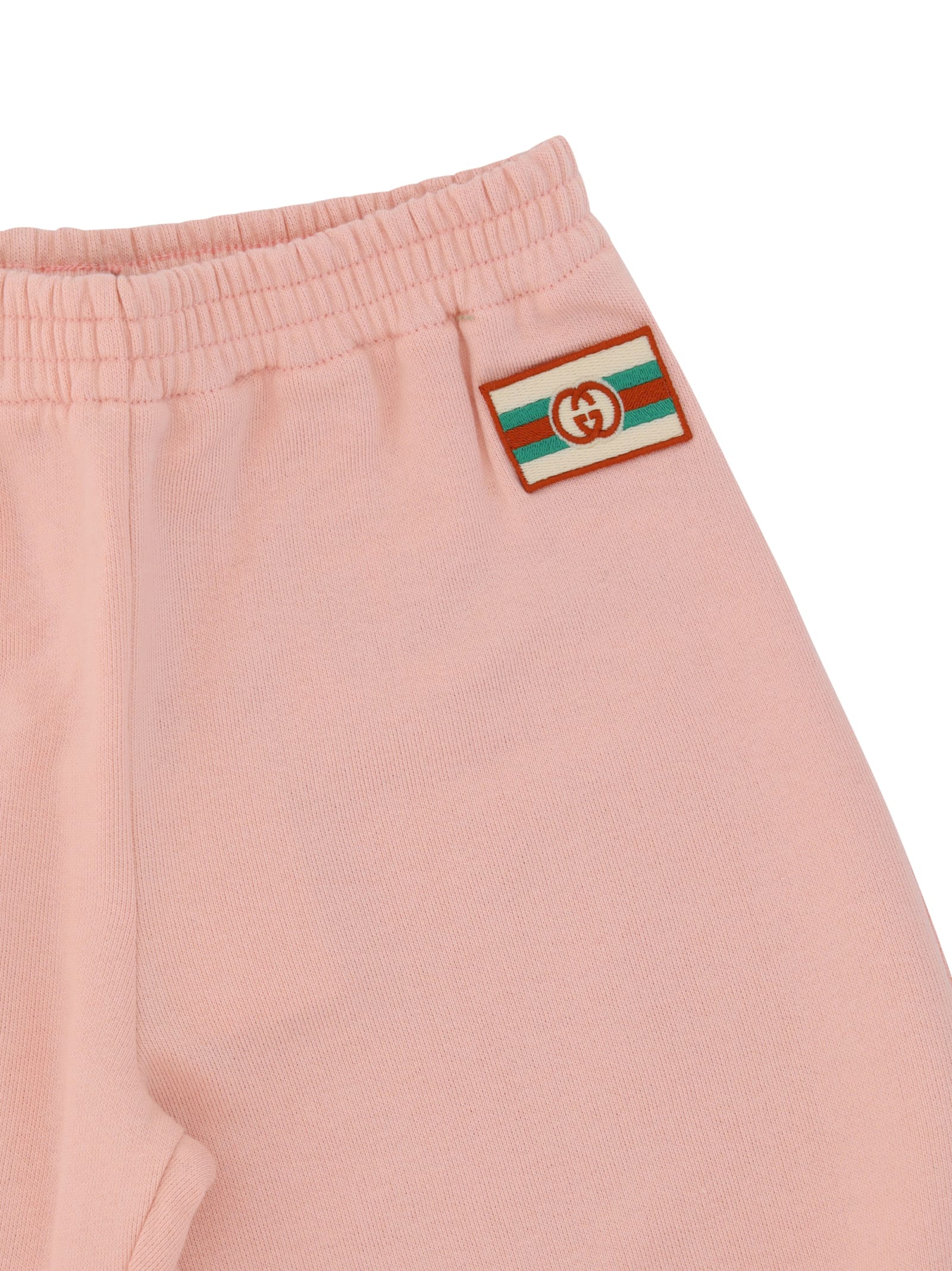 Shop Gucci Pants For Boy In Pink