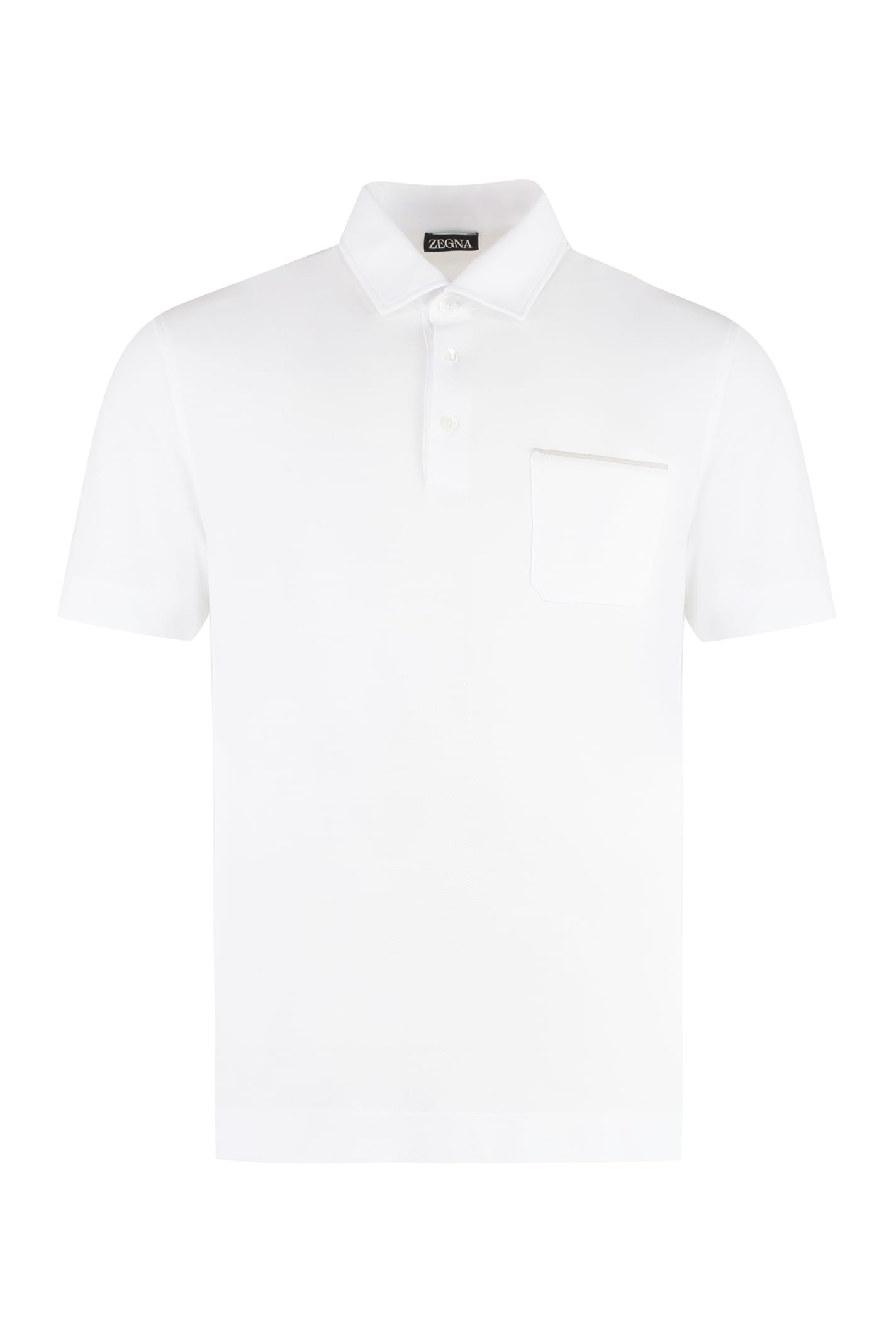 Short Sleeve Cotton Pique Polo Shirt