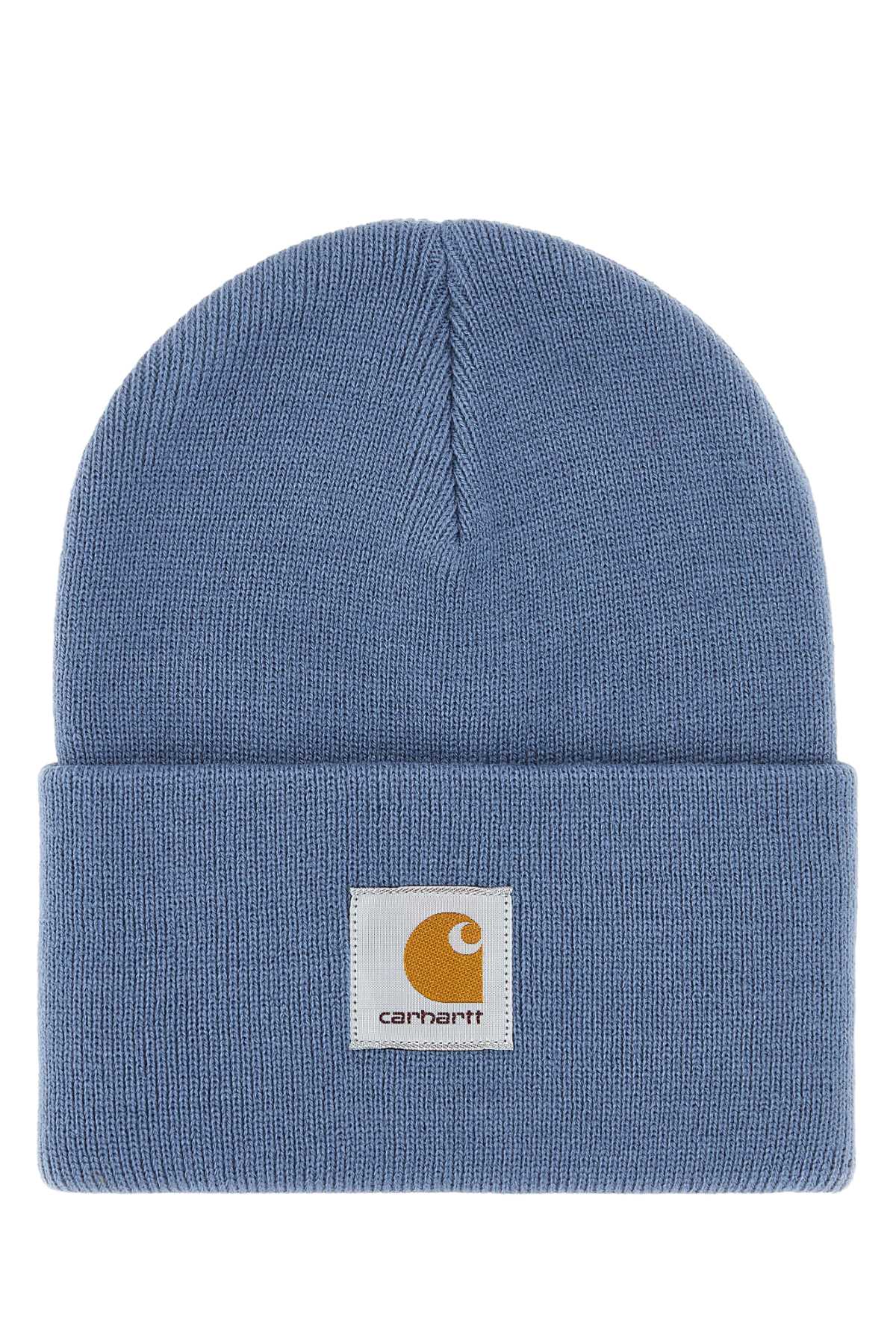 Light Blue Acrylic Watch Hat