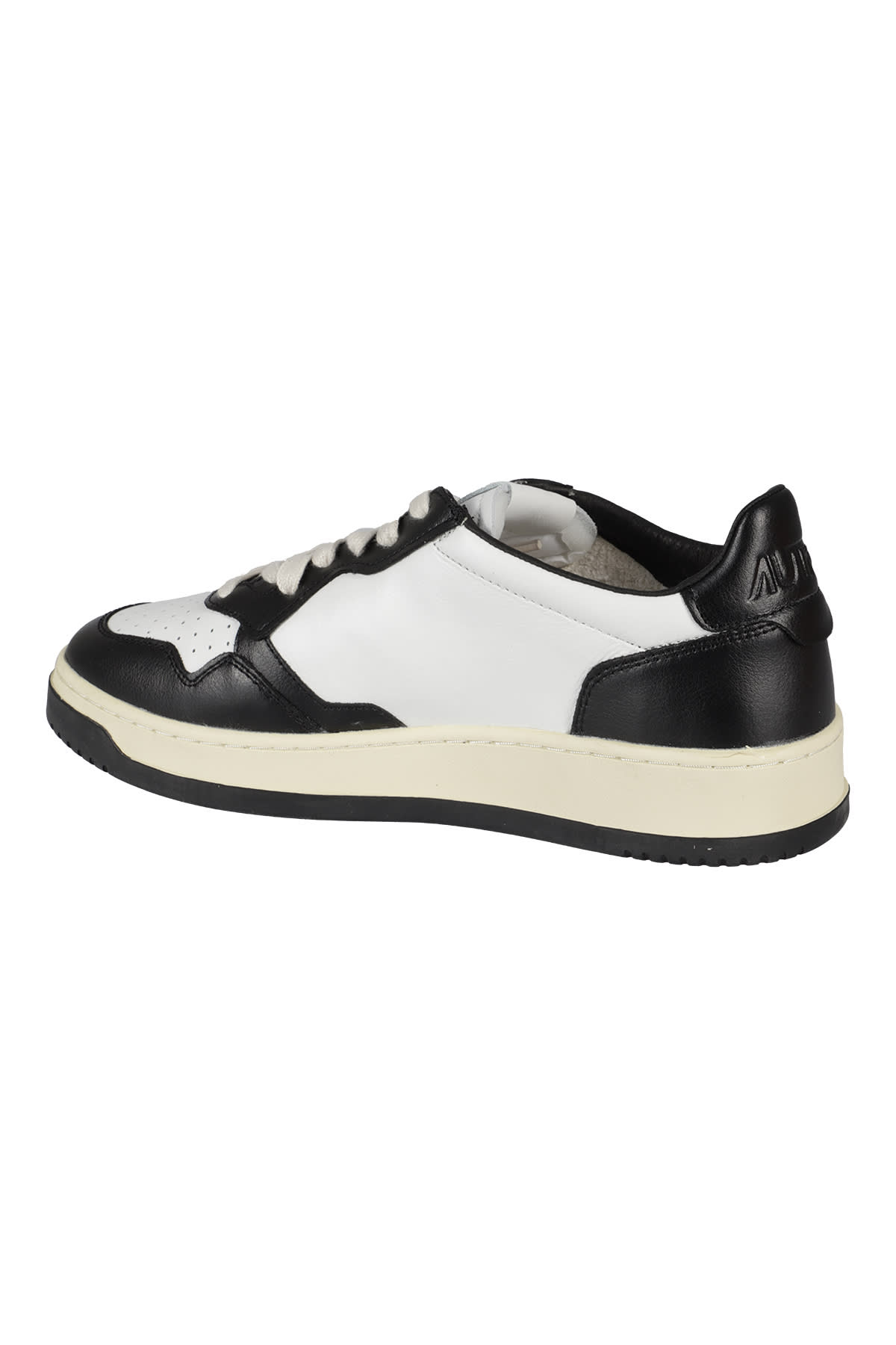 Shop Autry Medalist Low Man In White Black