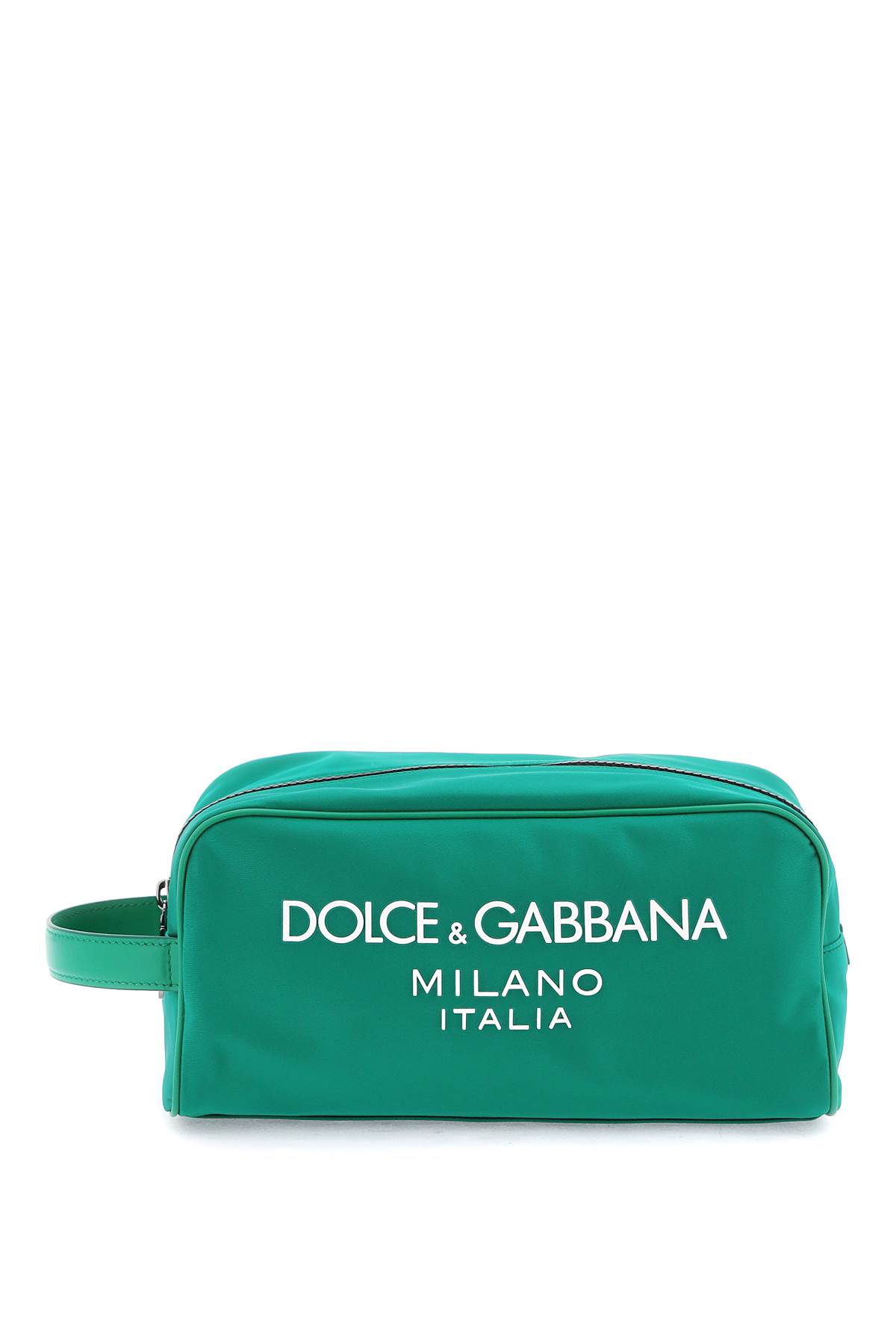 DOLCE & GABBANA RUBBERIZED LOGO BEAUTY CASE