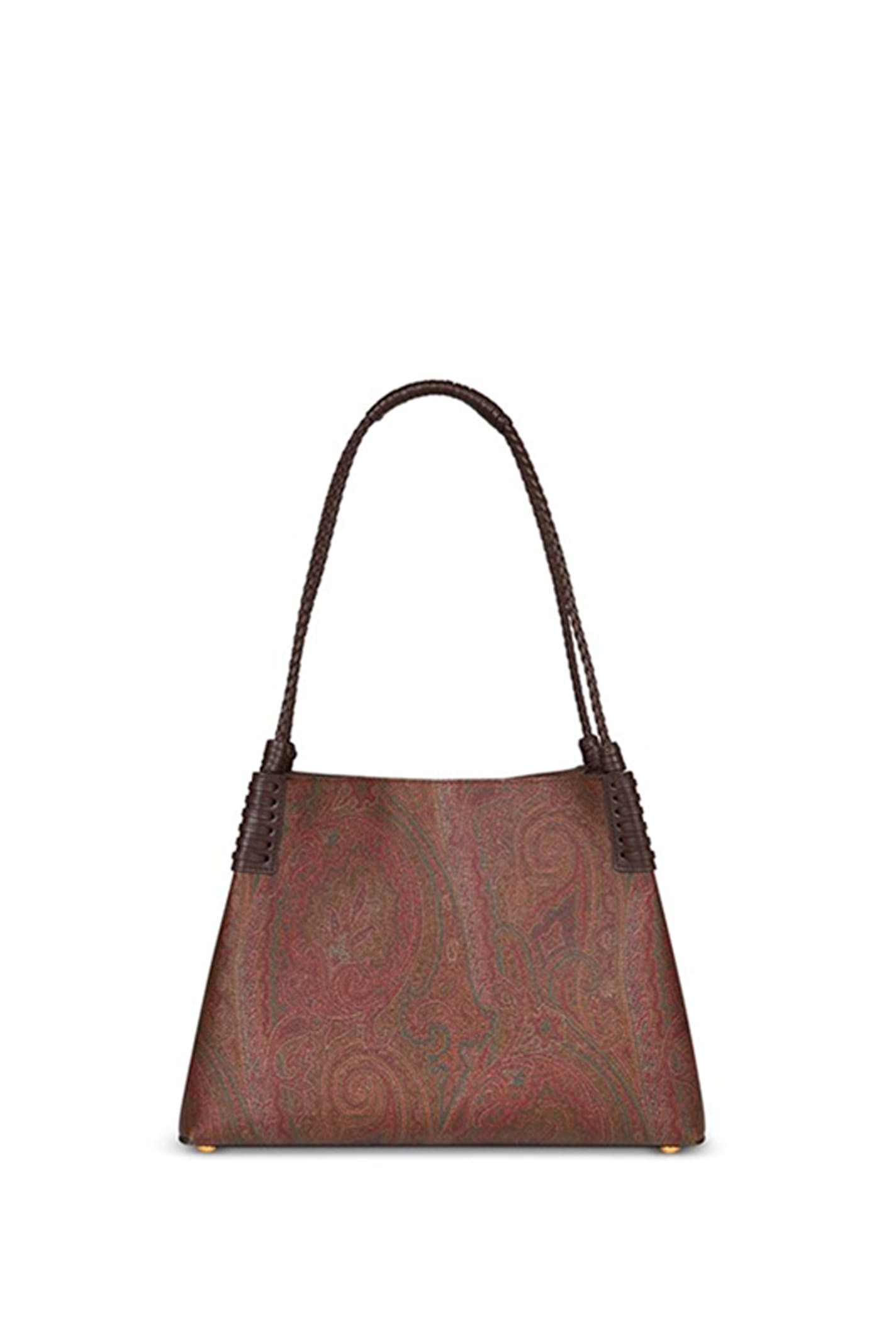 Shop Etro Shopping Bag In Brown