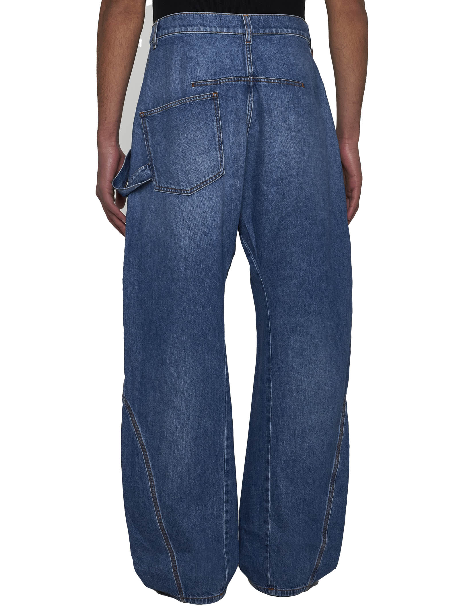 Shop Jw Anderson Jeans In Blue