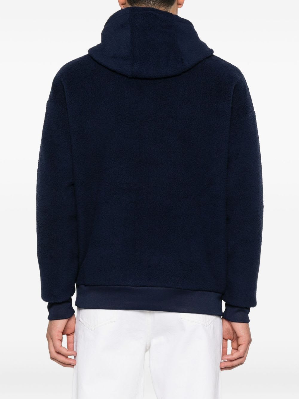 Polo Ralph Lauren Logo-detailing Hoodie In Blue