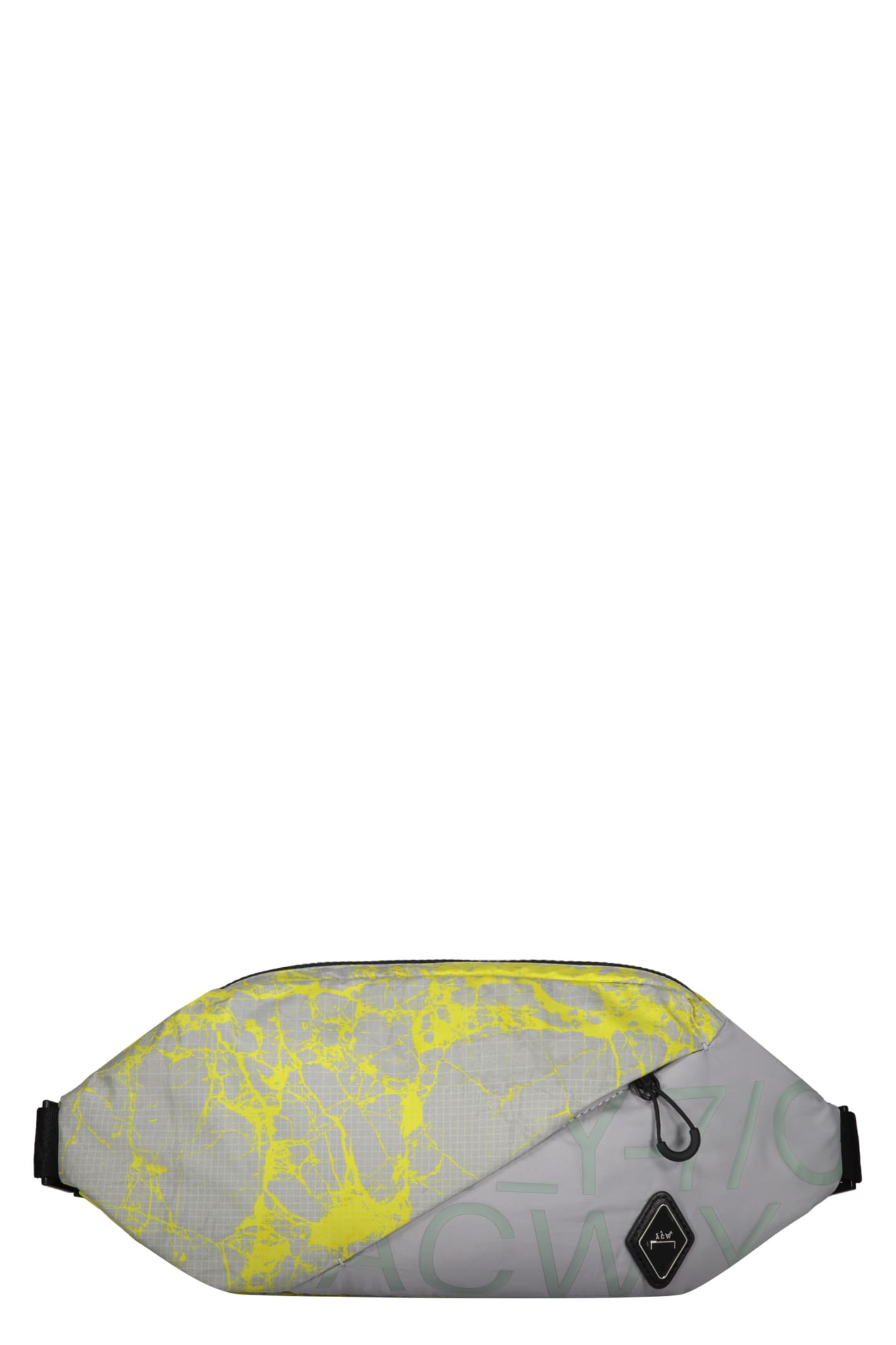 Shop A-cold-wall* Belt Bag With Logo In Yellow