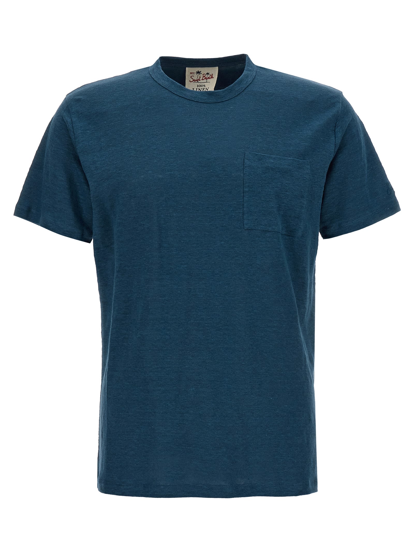 Shop Mc2 Saint Barth Ecstasea T-shirt In Blue