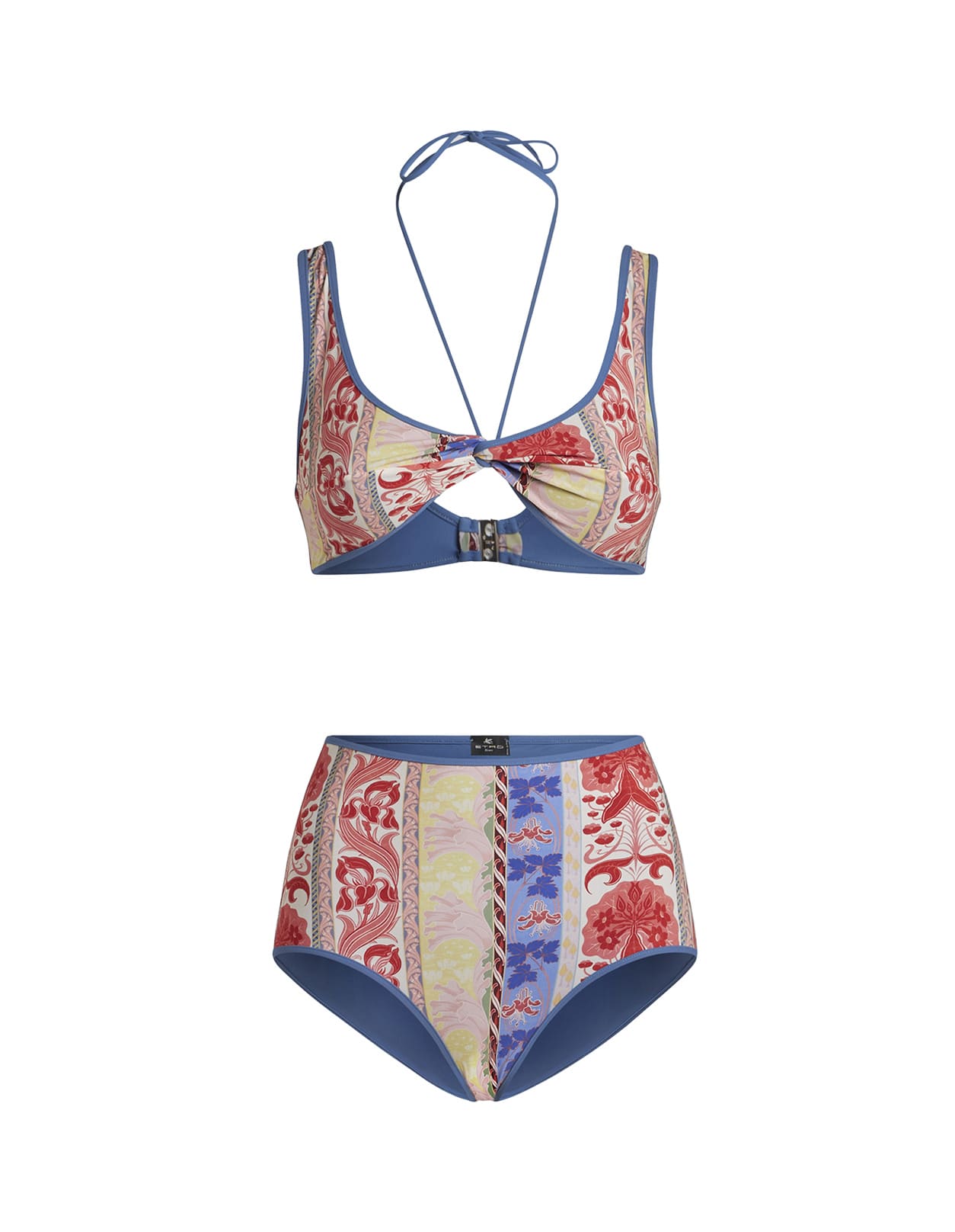Etro Summer Print Bikini In Multi