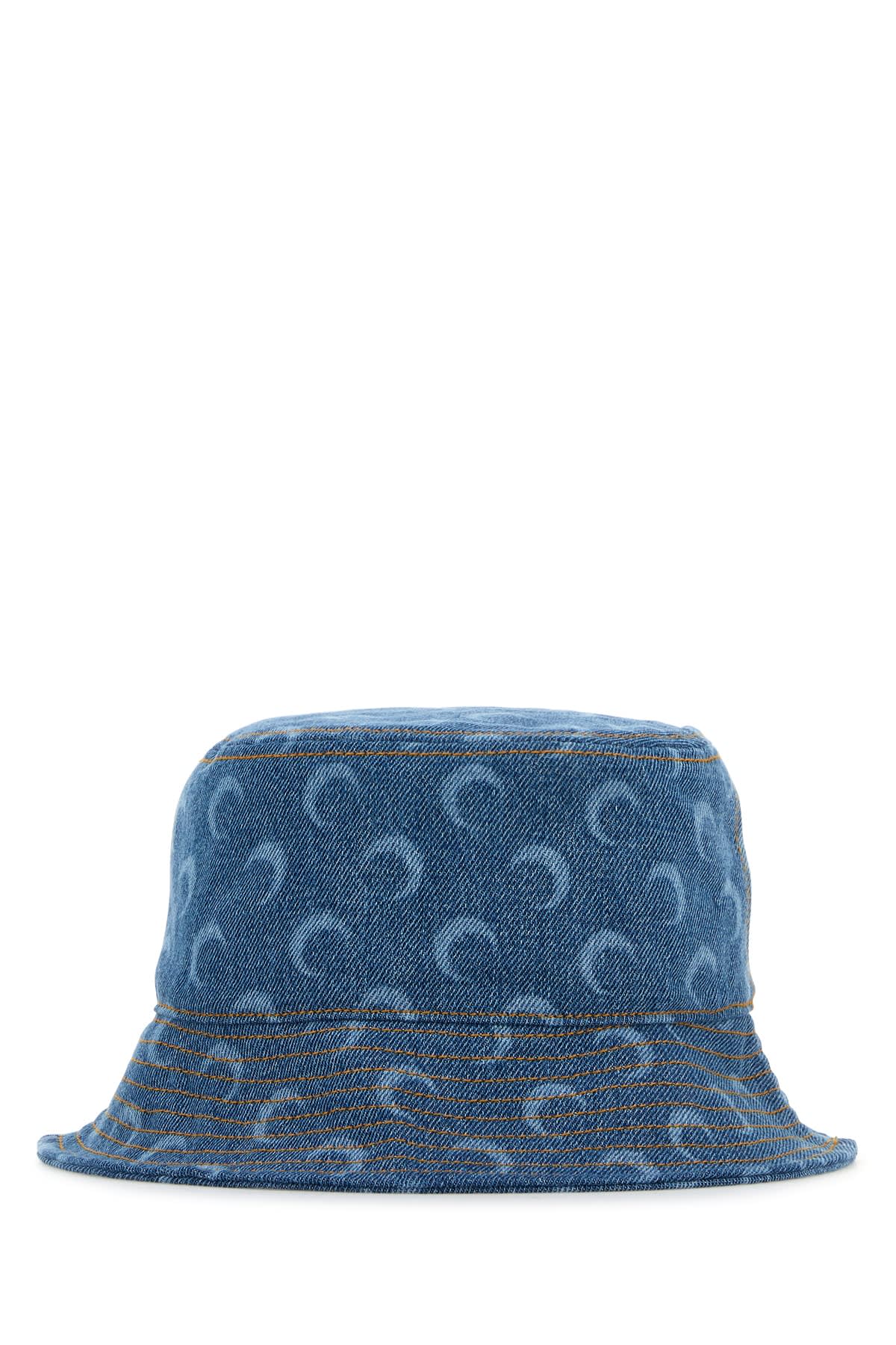 Moon Laser Denim Bucket Hat