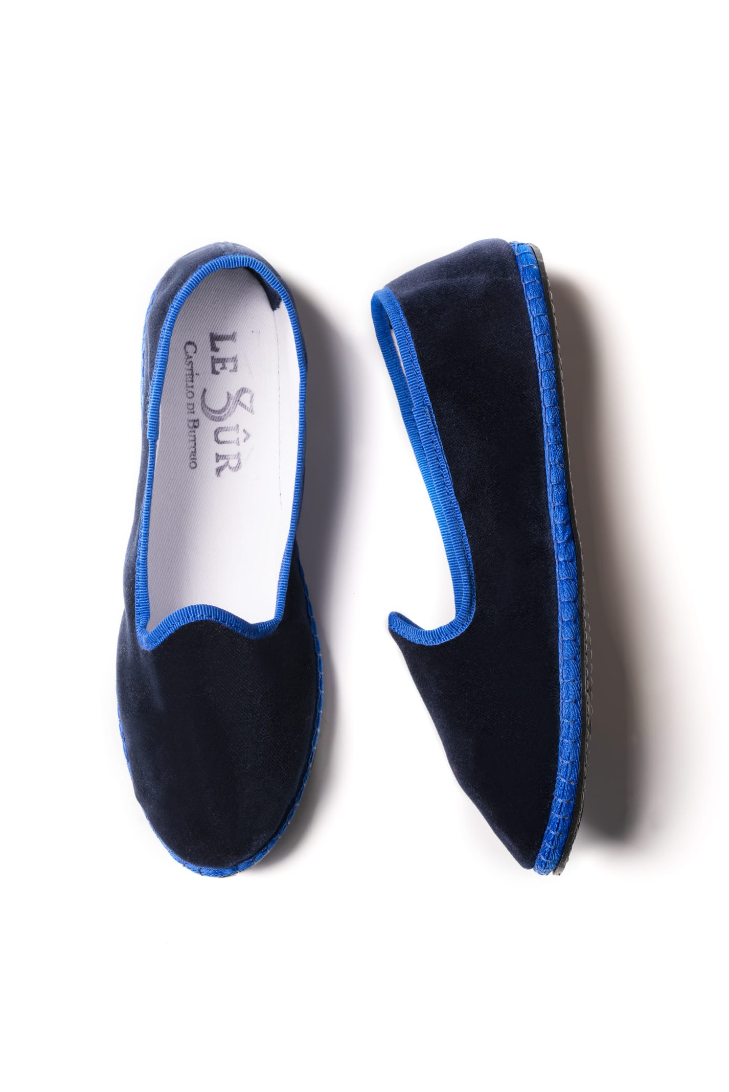 Shop Le Sur Friulana Loafer In Blue & Bluette