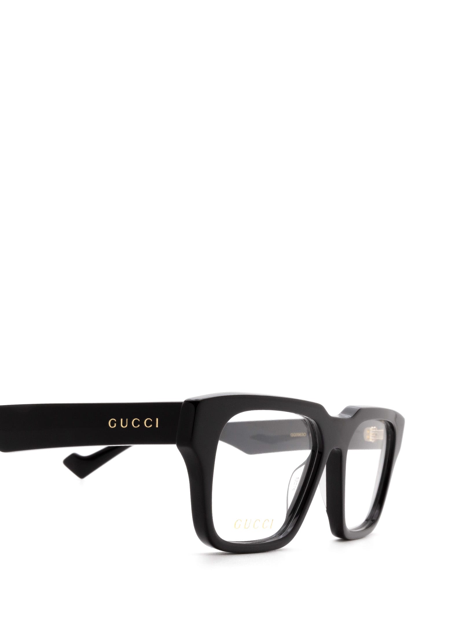 Shop Gucci Gg0963o Black Glasses