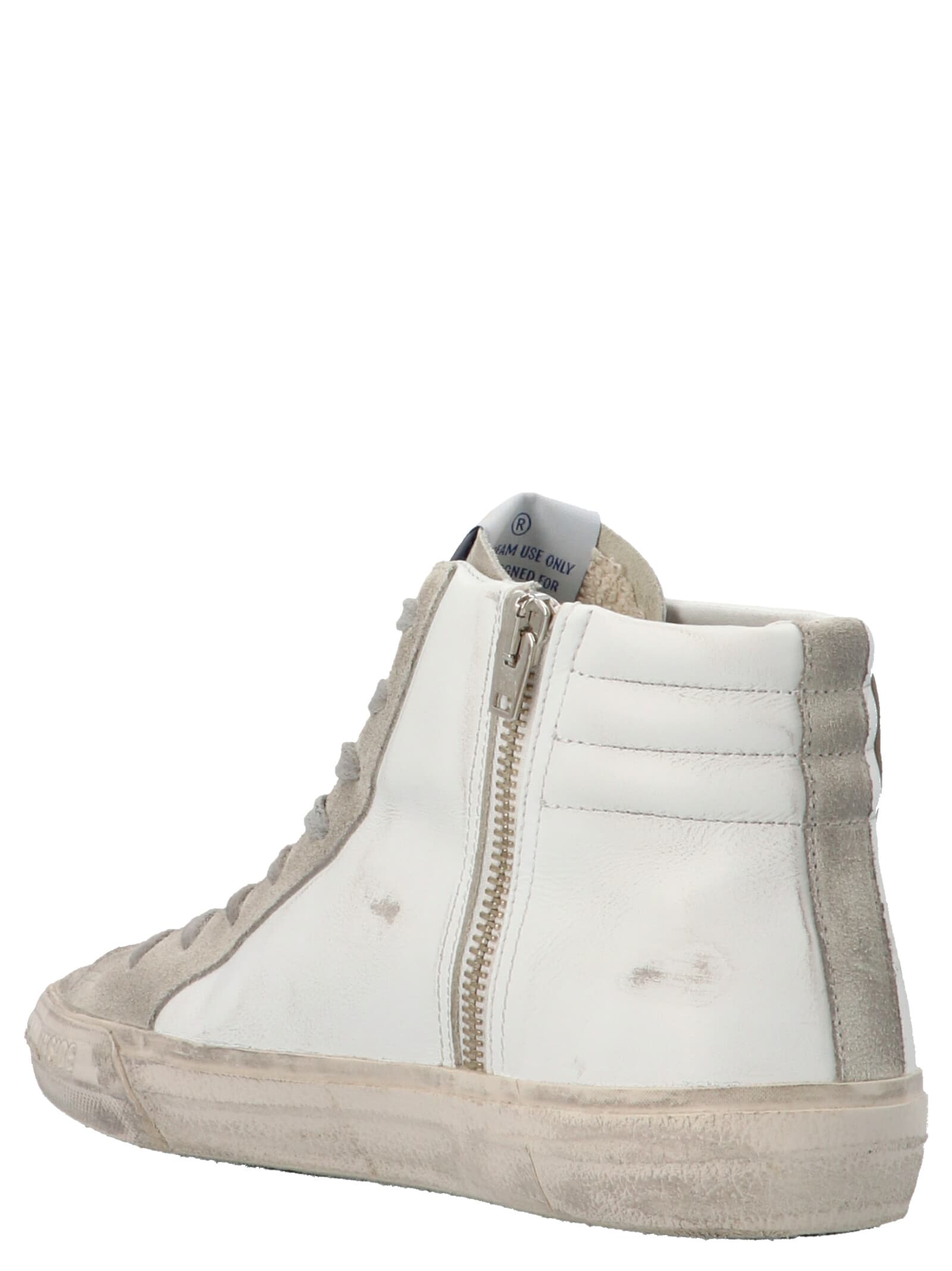 Shop Golden Goose Slide Sneakers In White