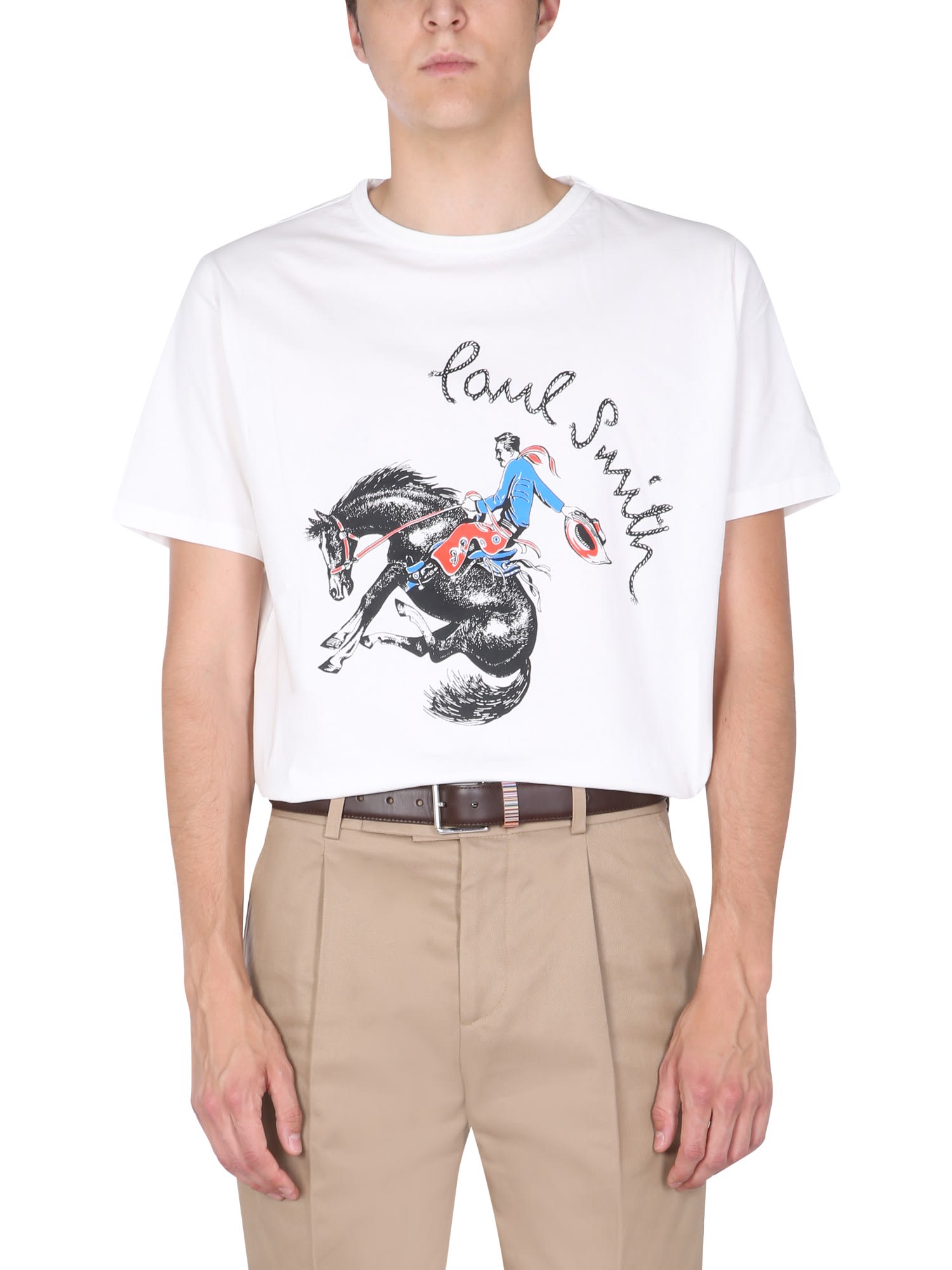 Paul Smith Cowboy Print T-shirt