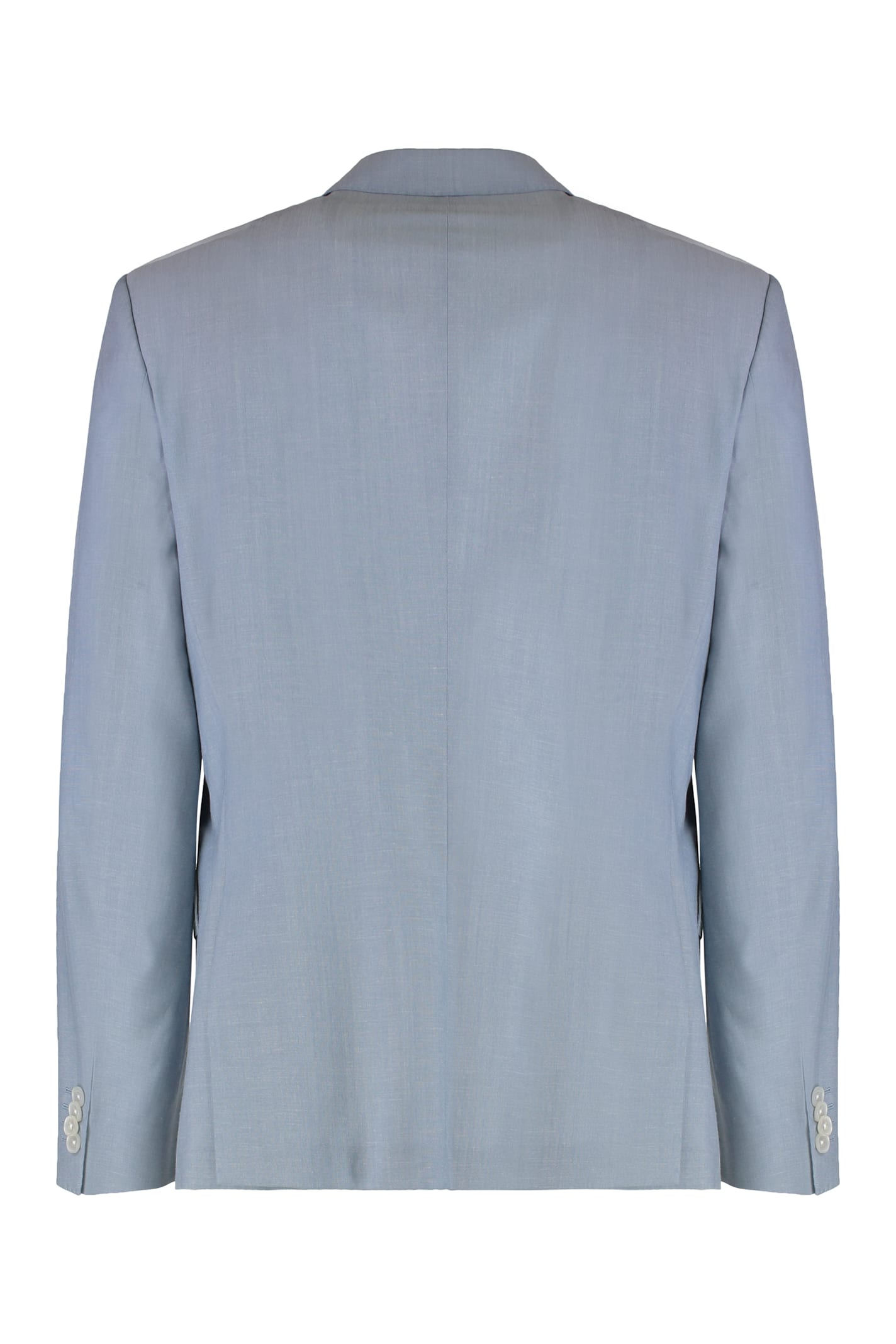 Hugo Boss Virgin Wool Blend Two-pieces Suit In Blue